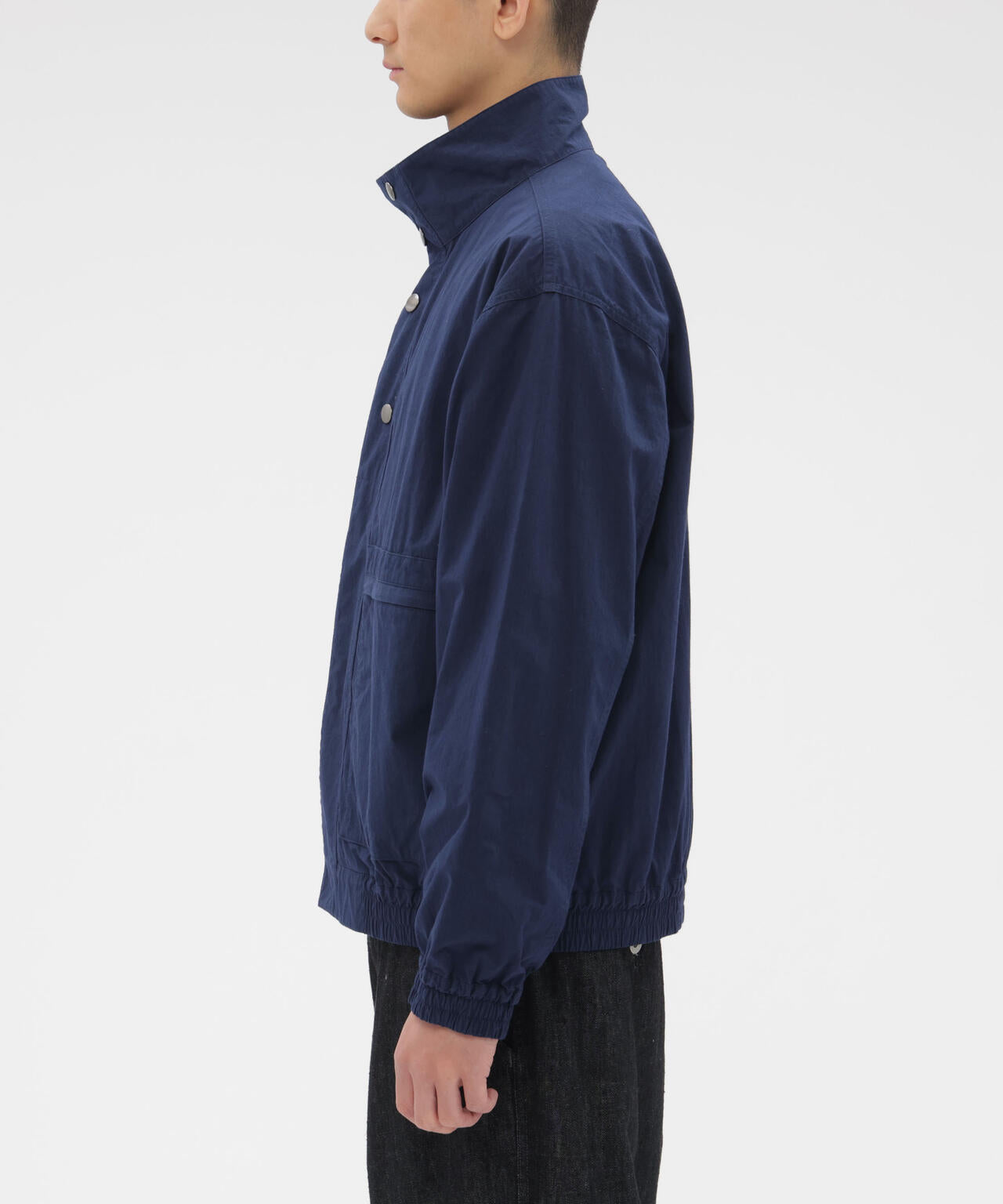 COTTON NYLON PLAINWEAVE BLOUSON
