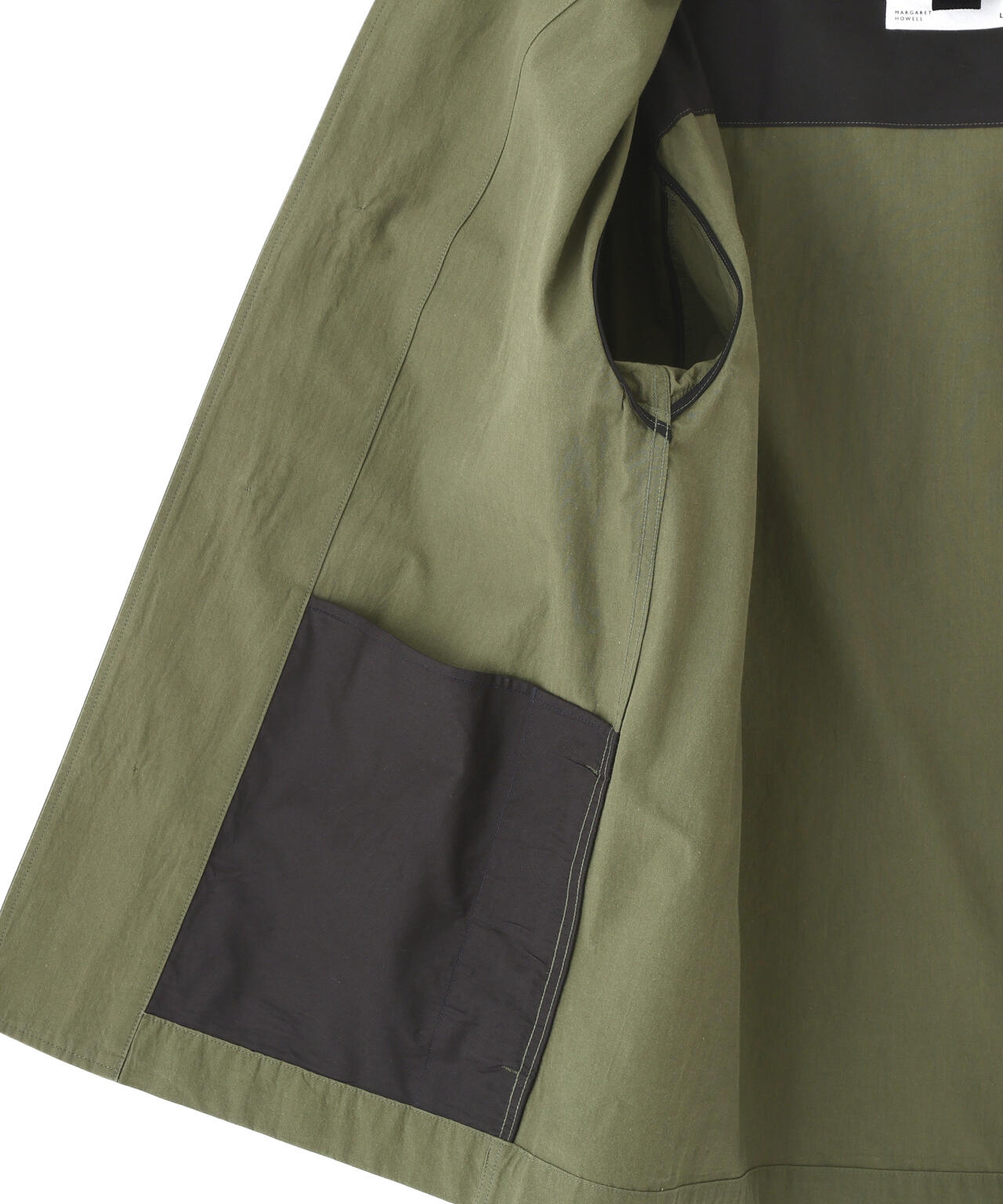 CRISP COTTON CHAMBRAY BLOUSON