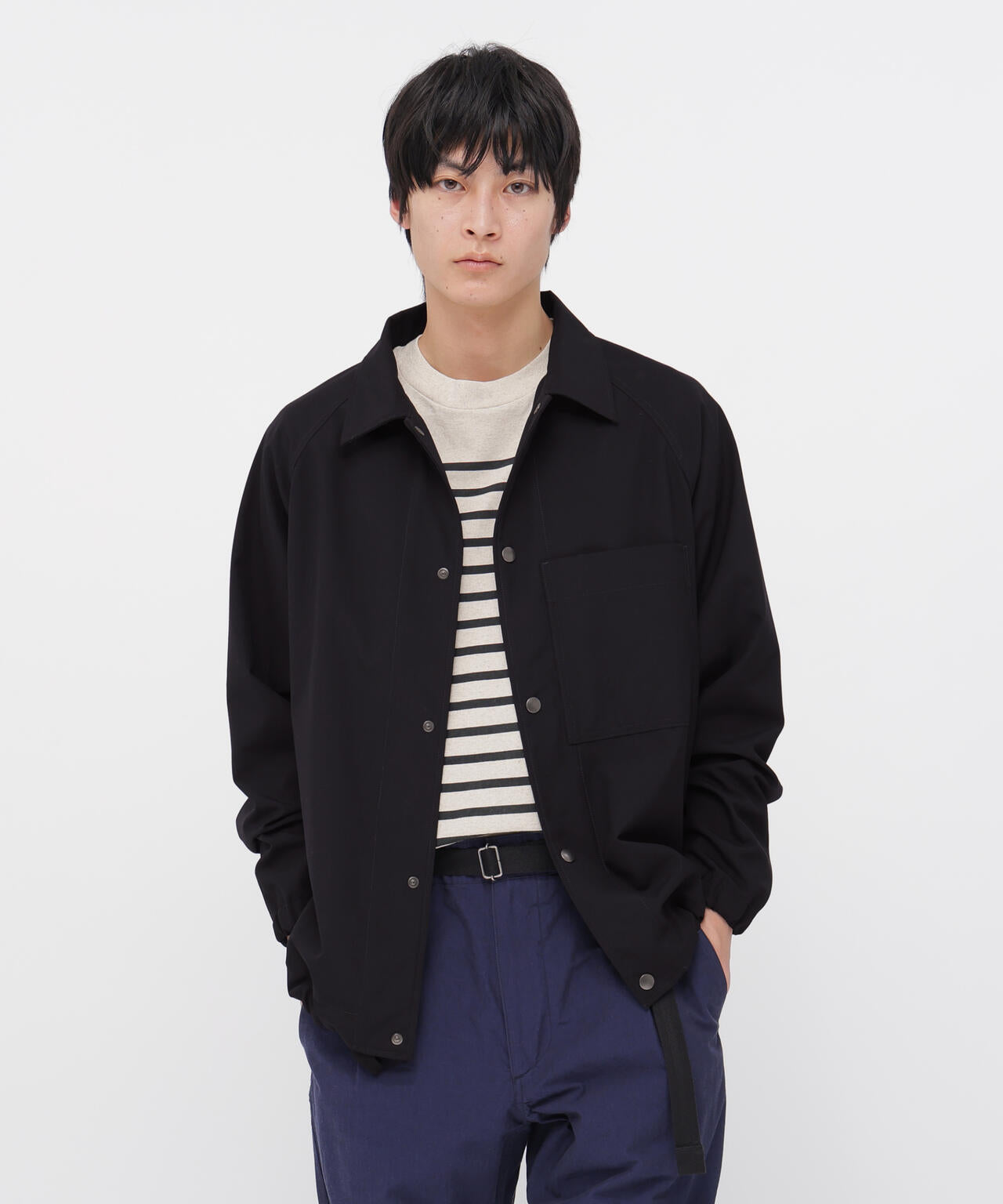 UNIFORM WOOL POLYESTER BLOUSON