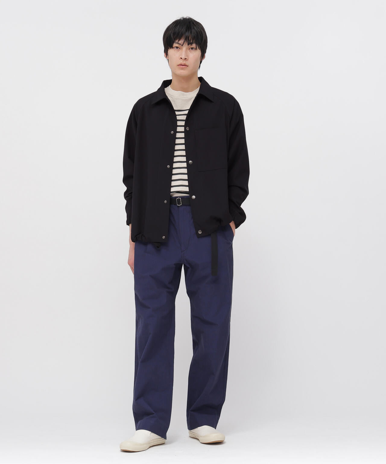 UNIFORM WOOL POLYESTER BLOUSON