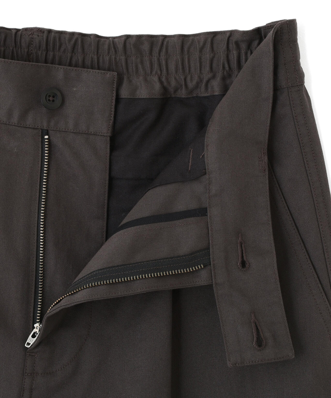 WASHED CHINO COTTON TROUSERS