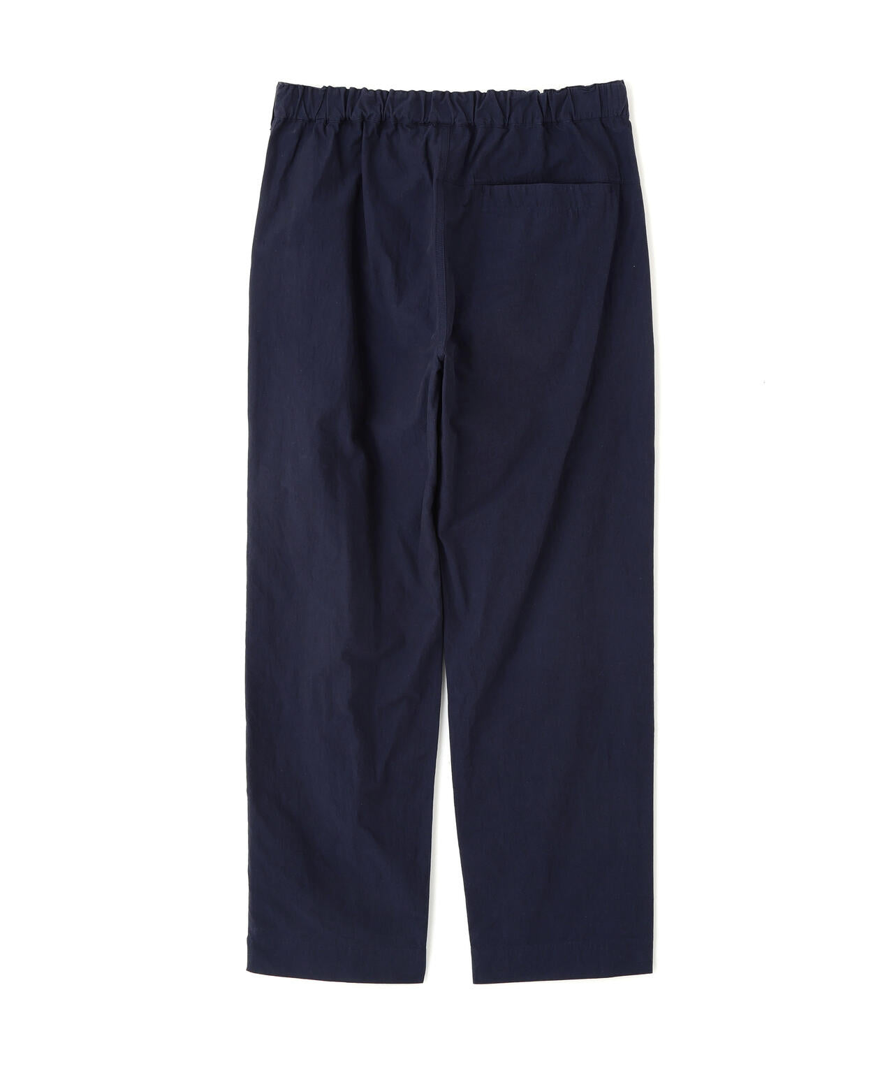CRISP COTTON CHAMBRAY TROUSERS