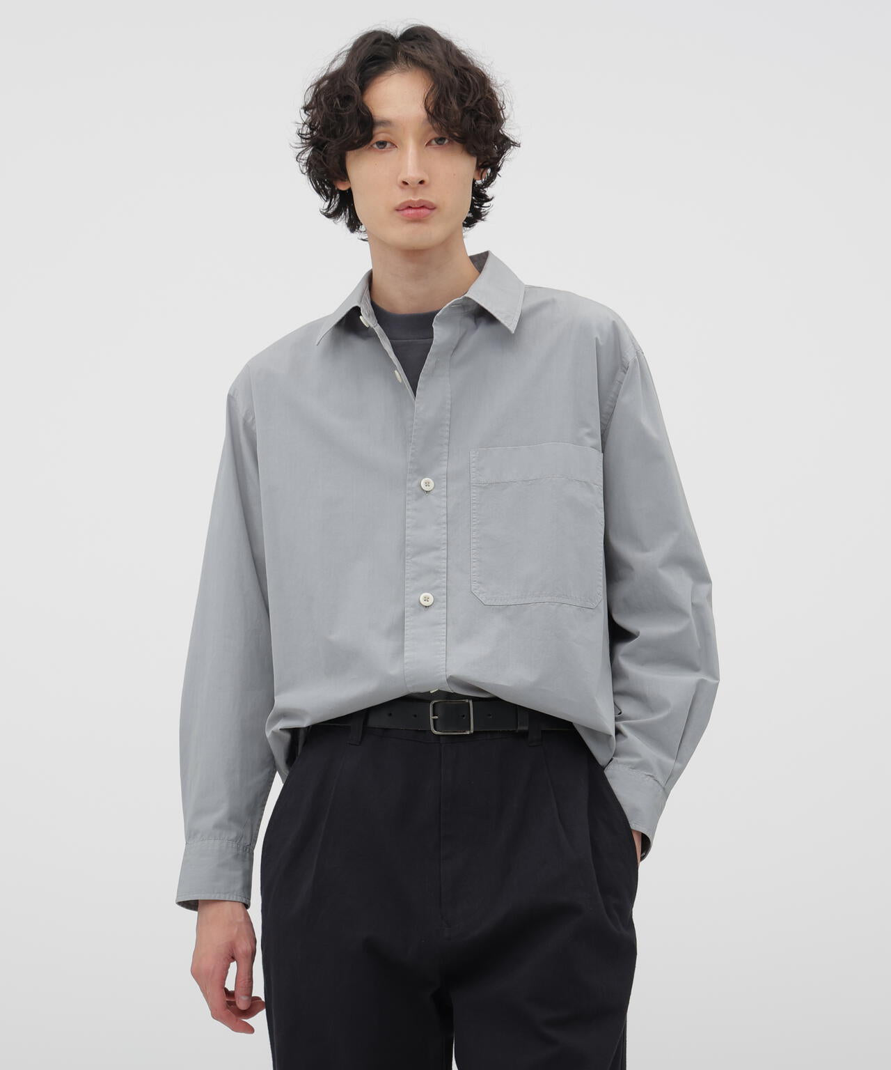 COMPACT COTTON POPLIN SHIRT