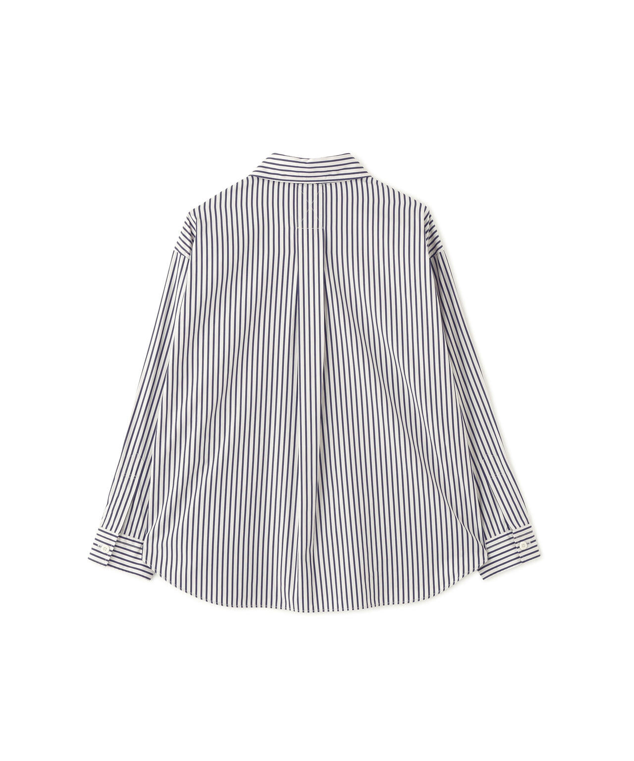 VINTAGE COMPACT COTTON STRIPE SHIRT