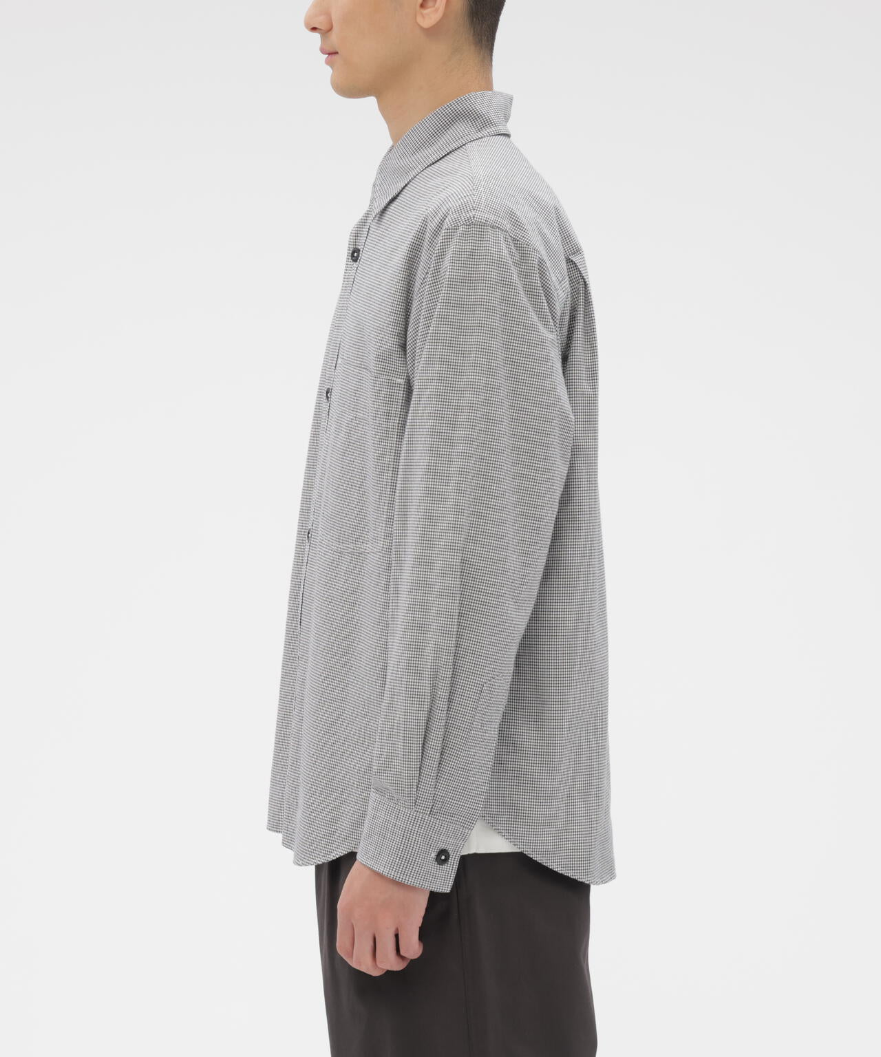 TINY GINGHAM COTTON SHIRT