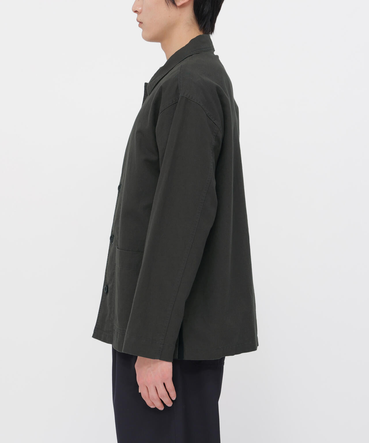COTTON HEMP OXFORD SHIRT