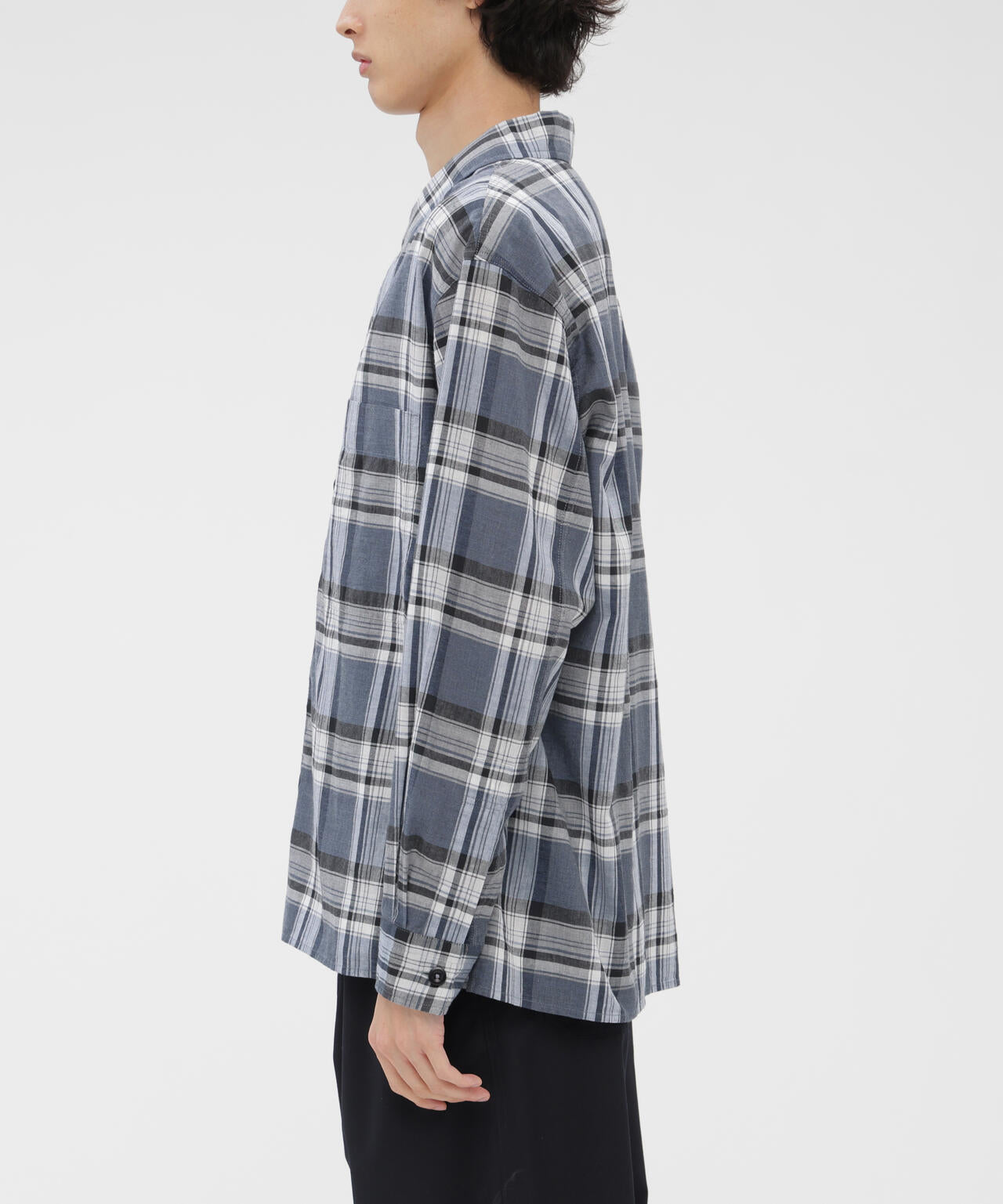 TOP DYED COTTON POPLIN SHIRT