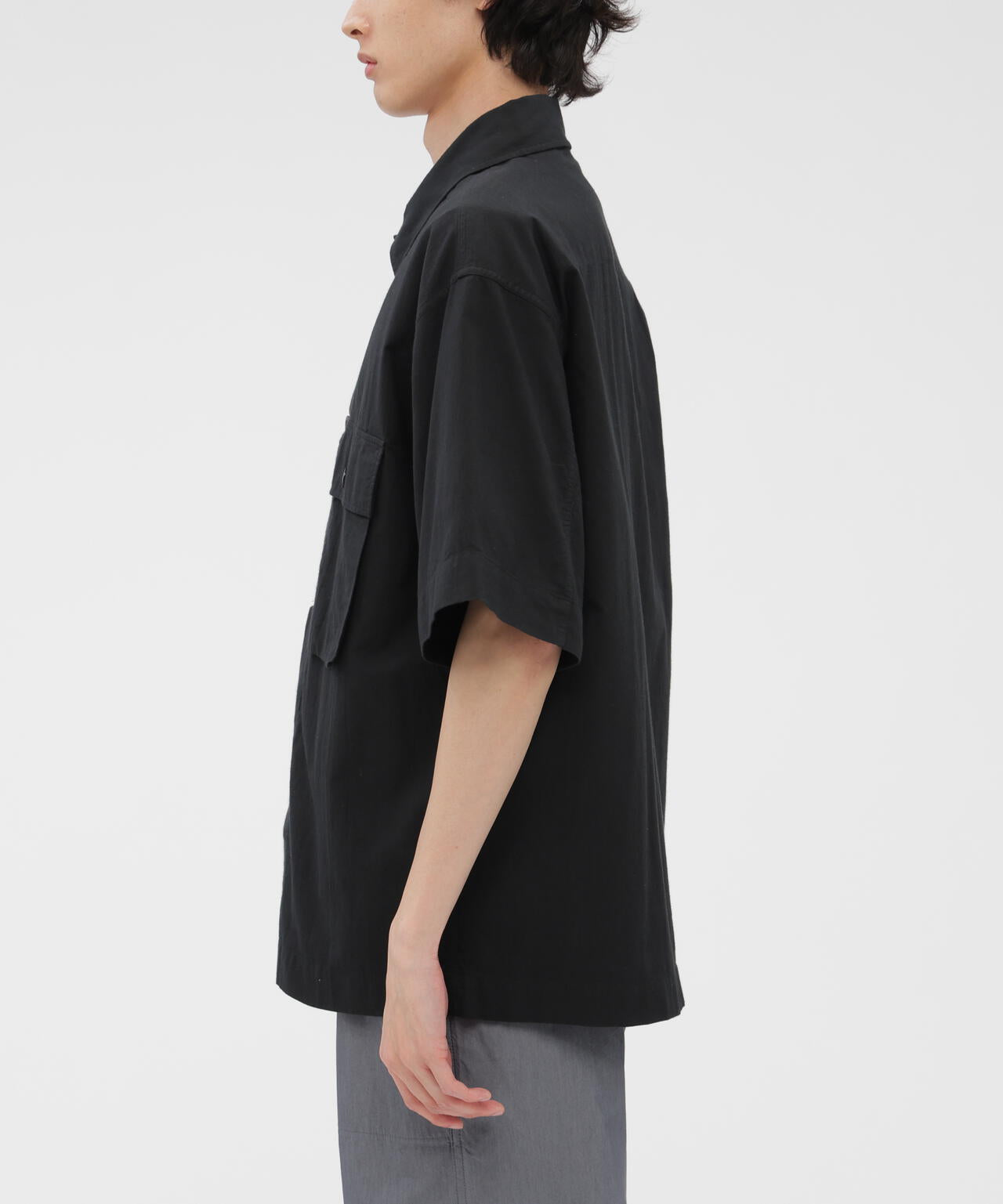 GARMENT DYED FINE COTTON OXFORD SHIRT
