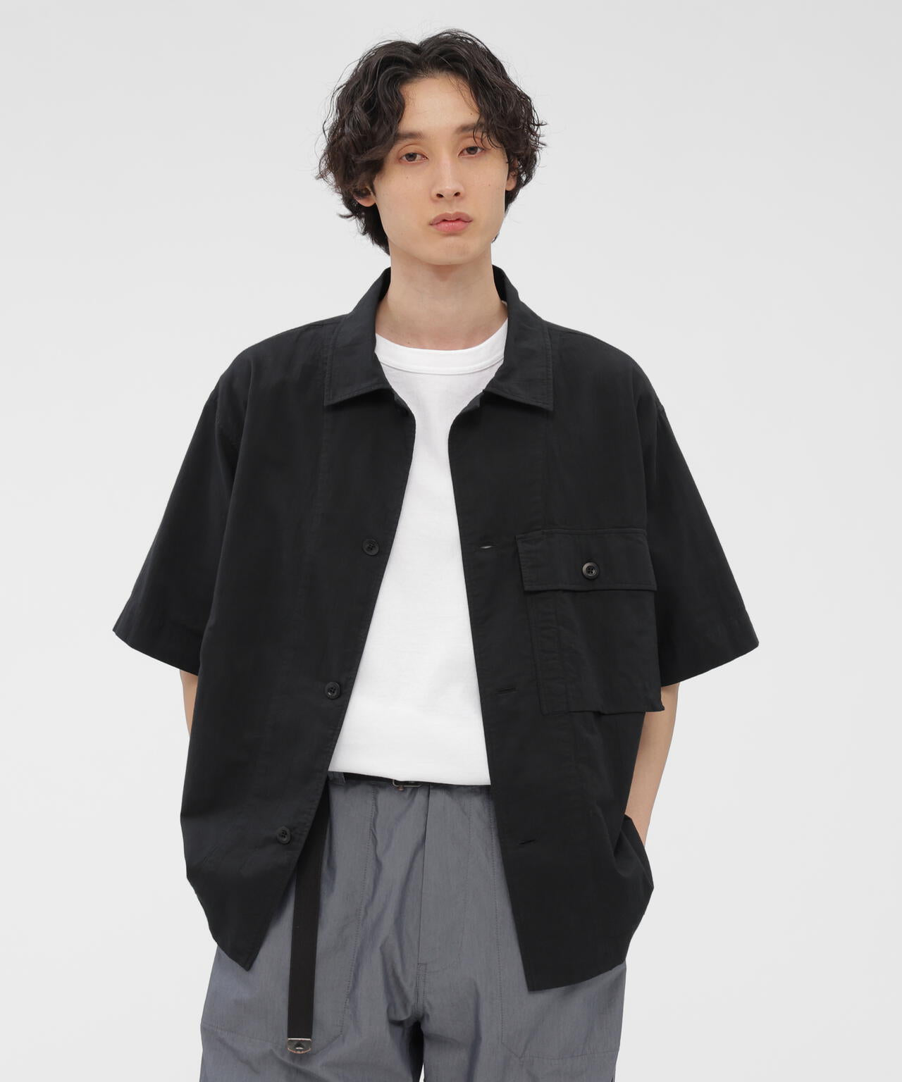GARMENT DYED FINE COTTON OXFORD SHIRT
