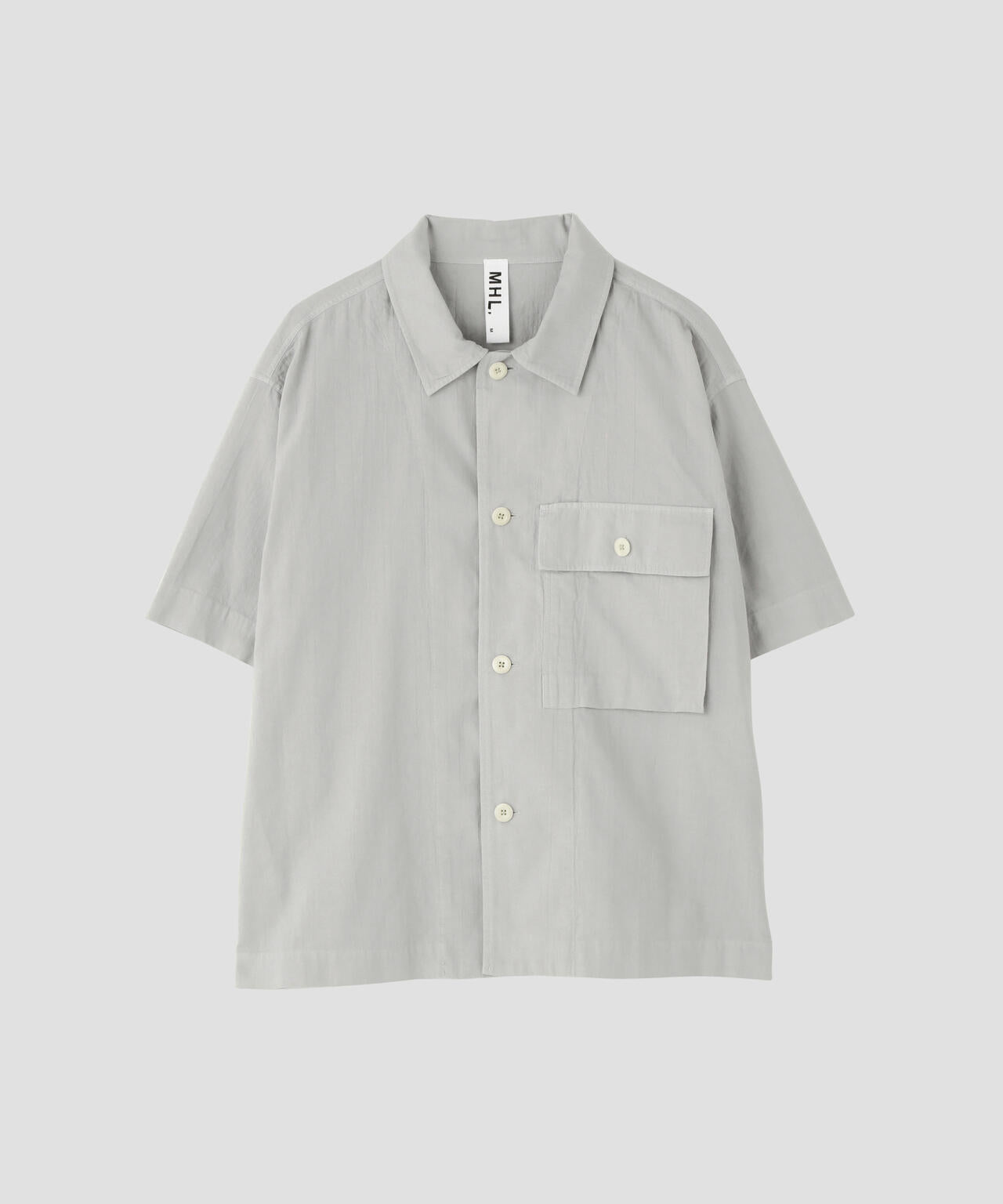 GARMENT DYED FINE COTTON OXFORD SHIRT