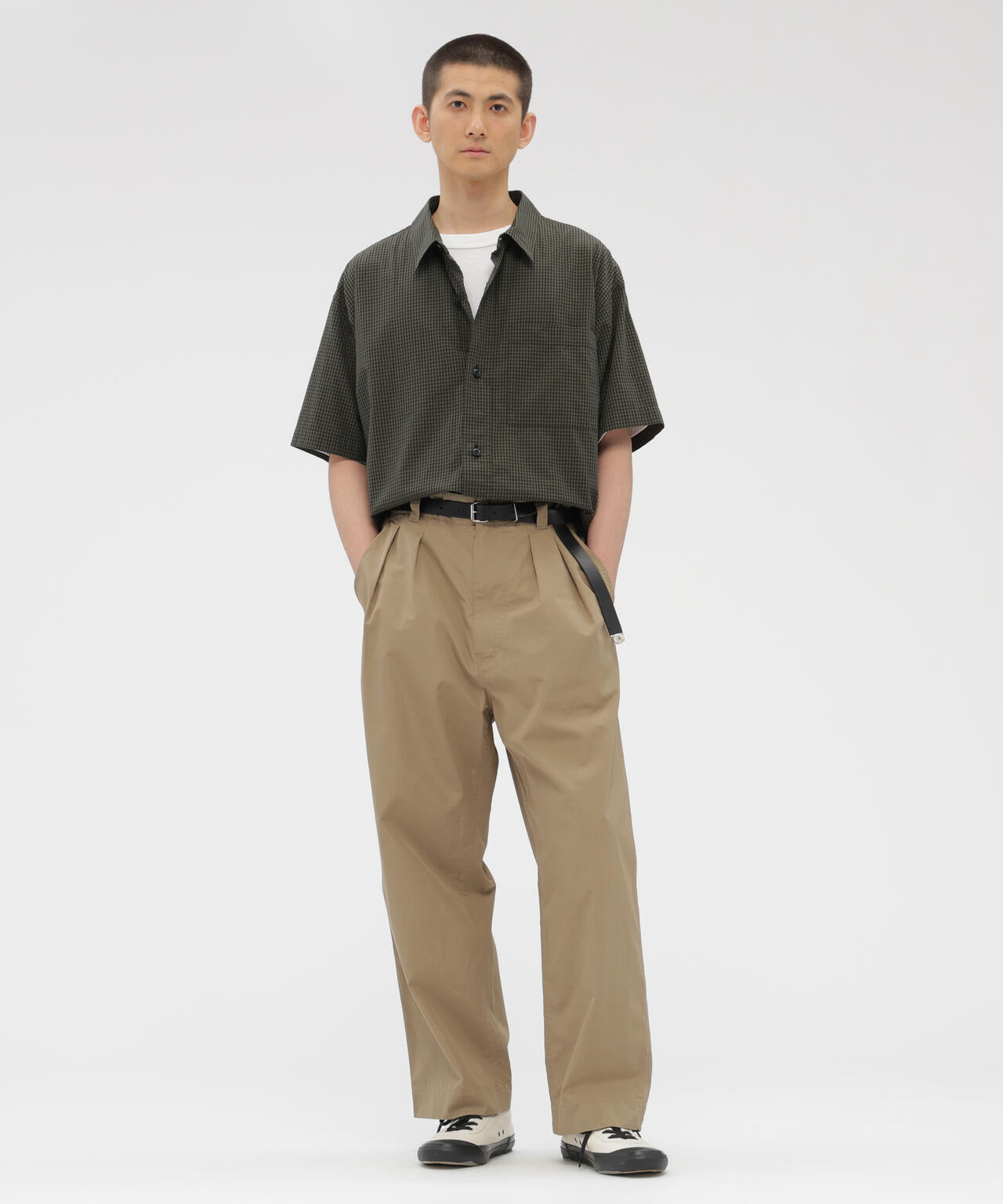 YARN DYED COTTON VOILE SHIRT