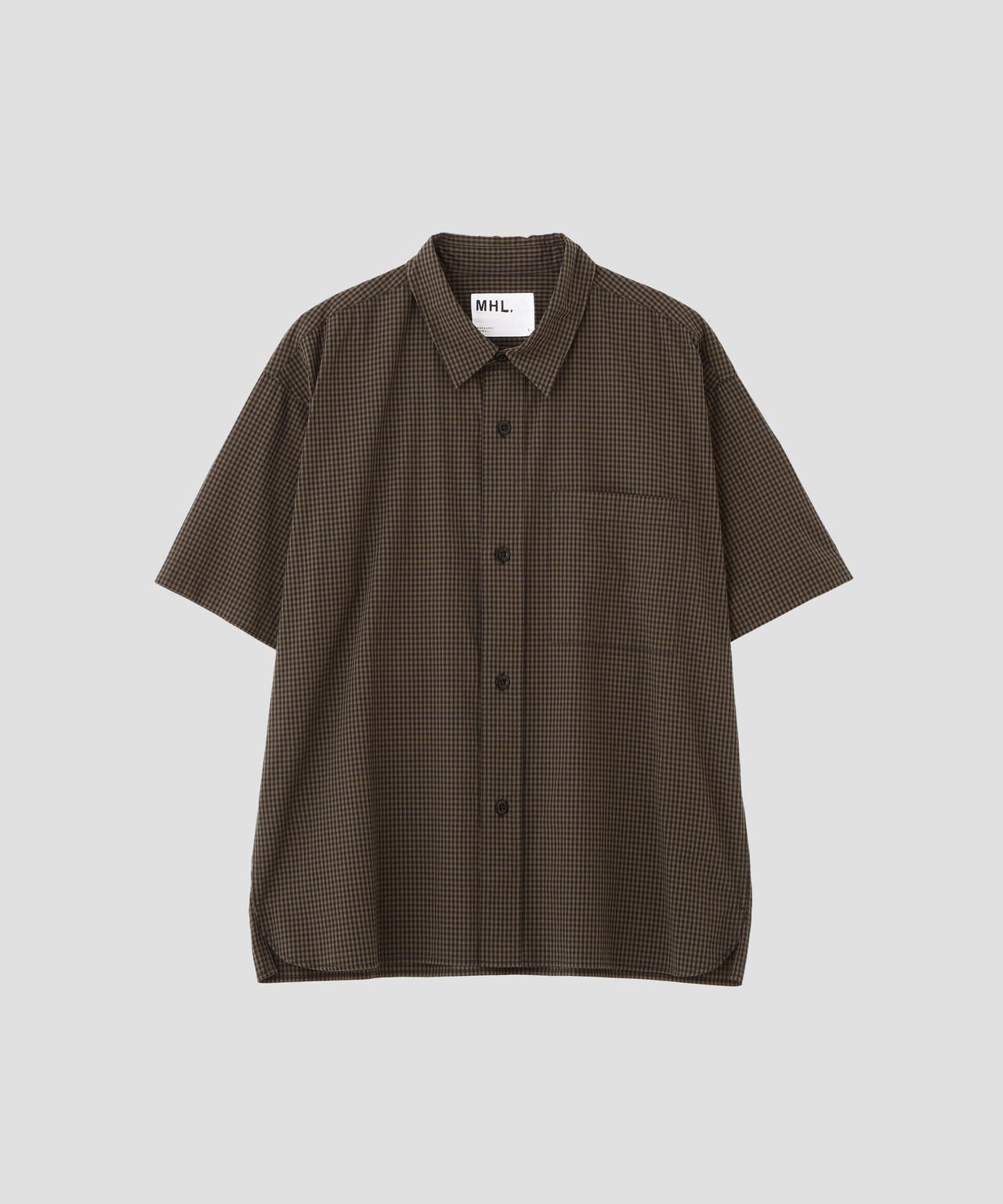 YARN DYED COTTON VOILE SHIRT