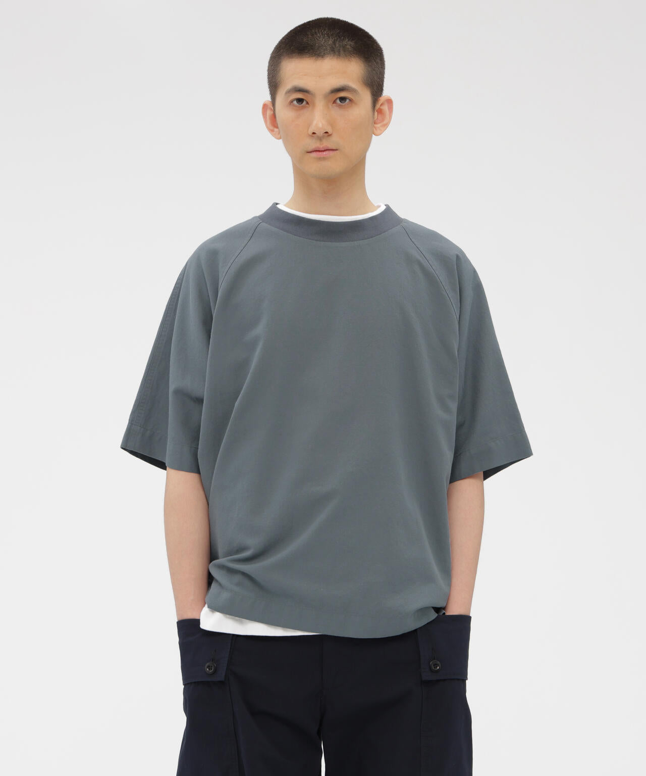 WASHED OUT COTTON LINEN SHIRT