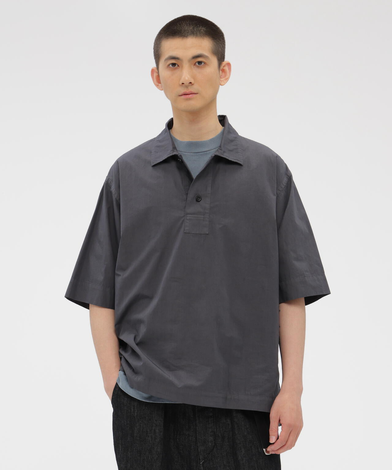 COMPACT COTTON POPLIN SHIRT