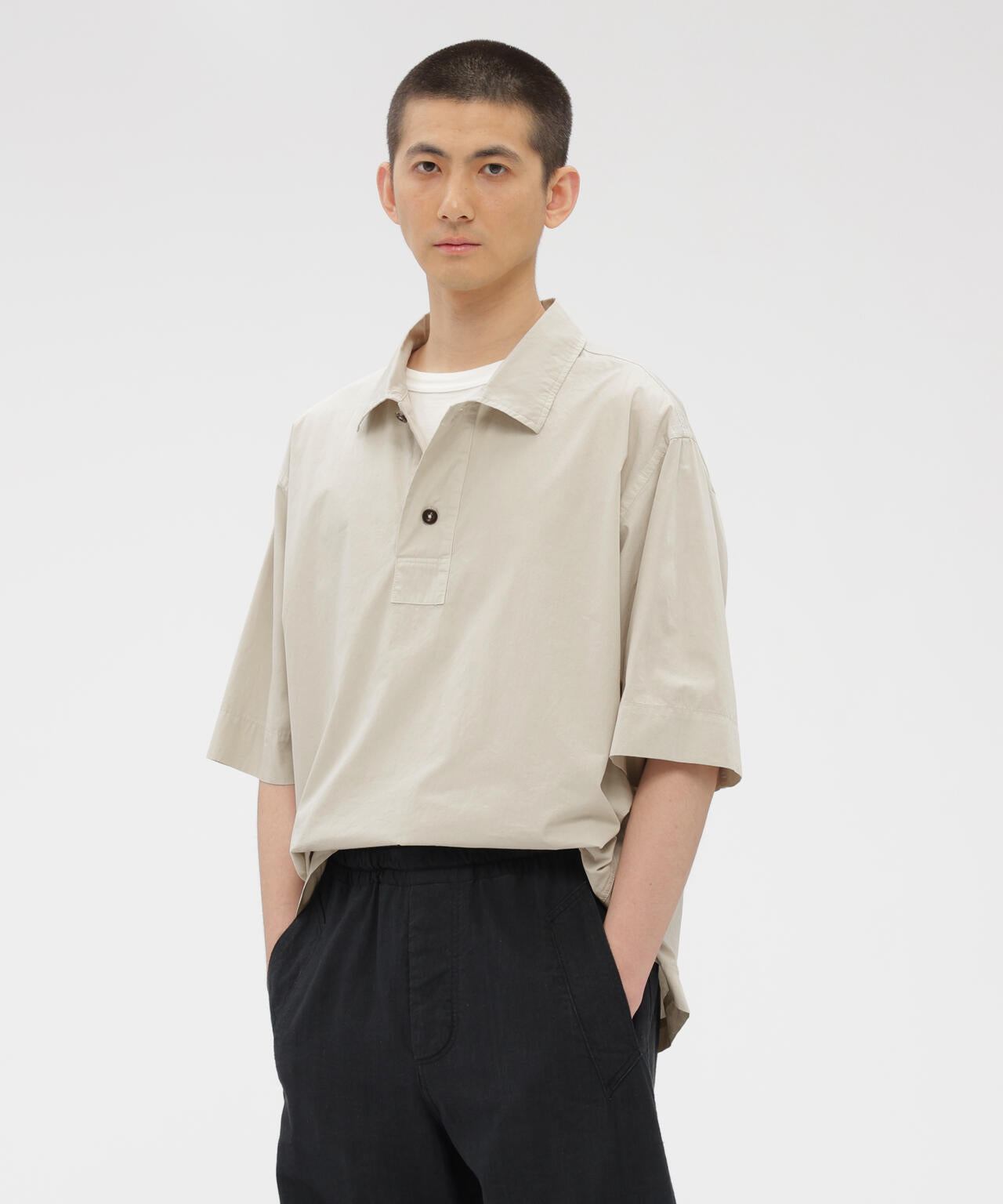 COMPACT COTTON POPLIN SHIRT