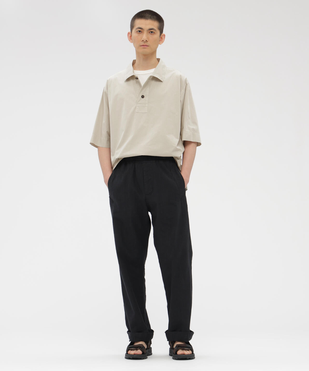 COMPACT COTTON POPLIN SHIRT