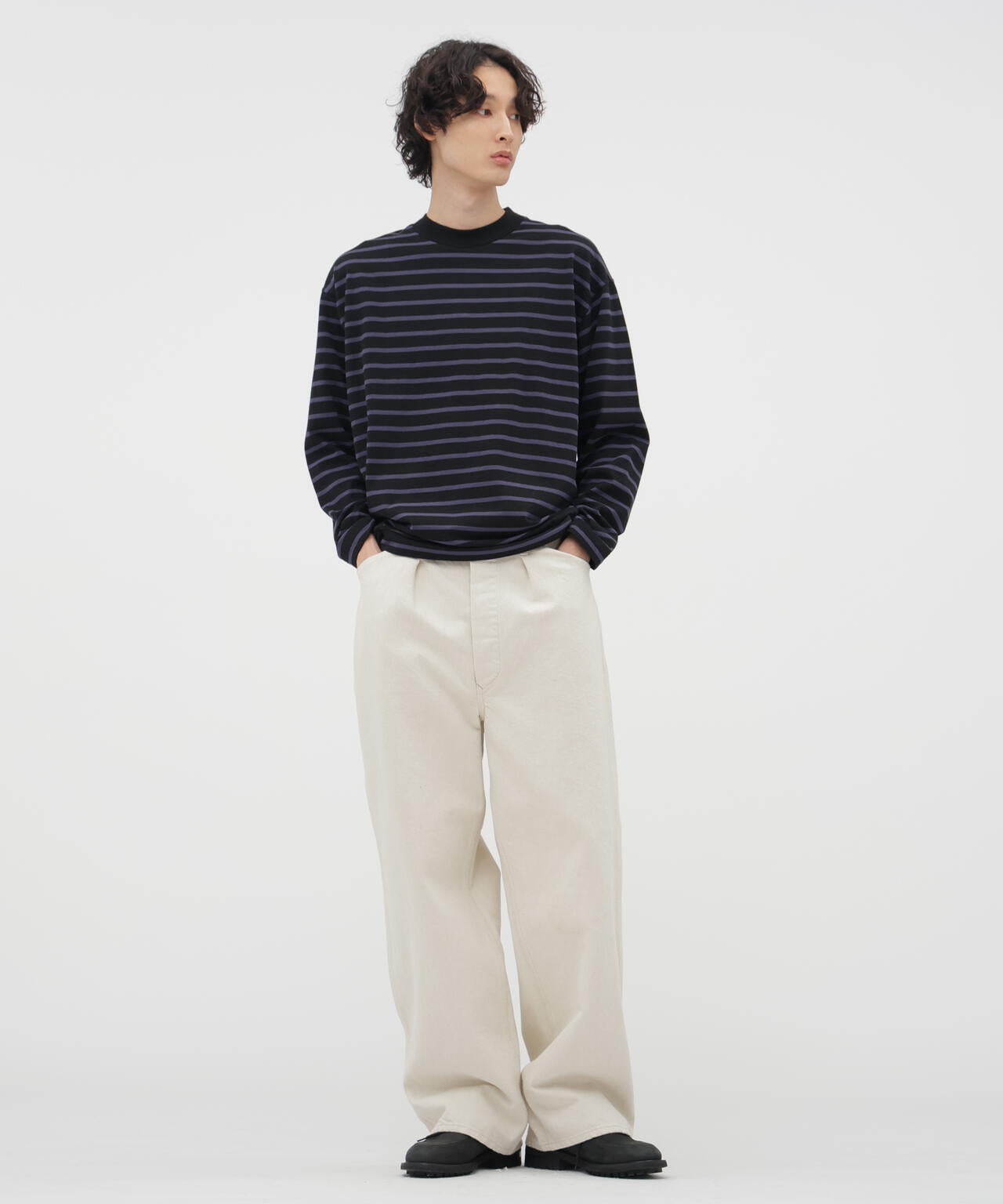 SMOOTH COTTON JERSEY TOP