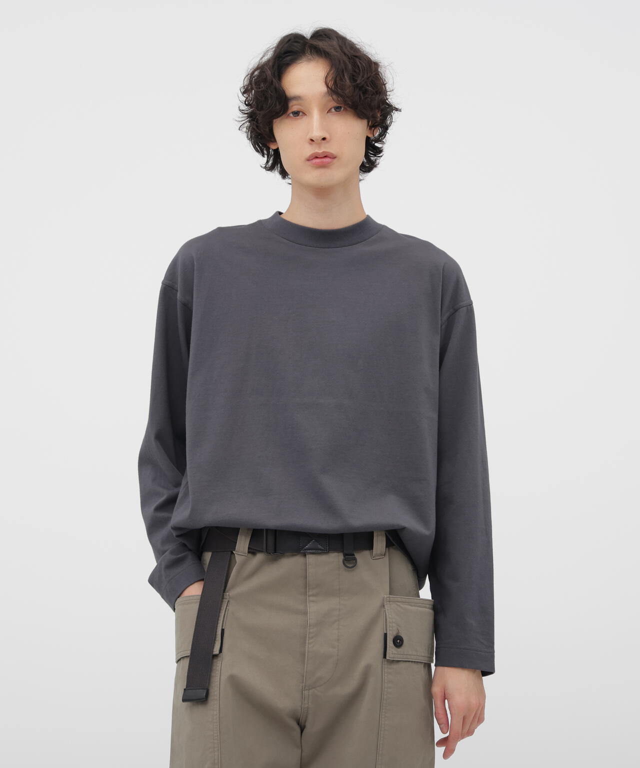 SMOOTH COTTON JERSEY TOP