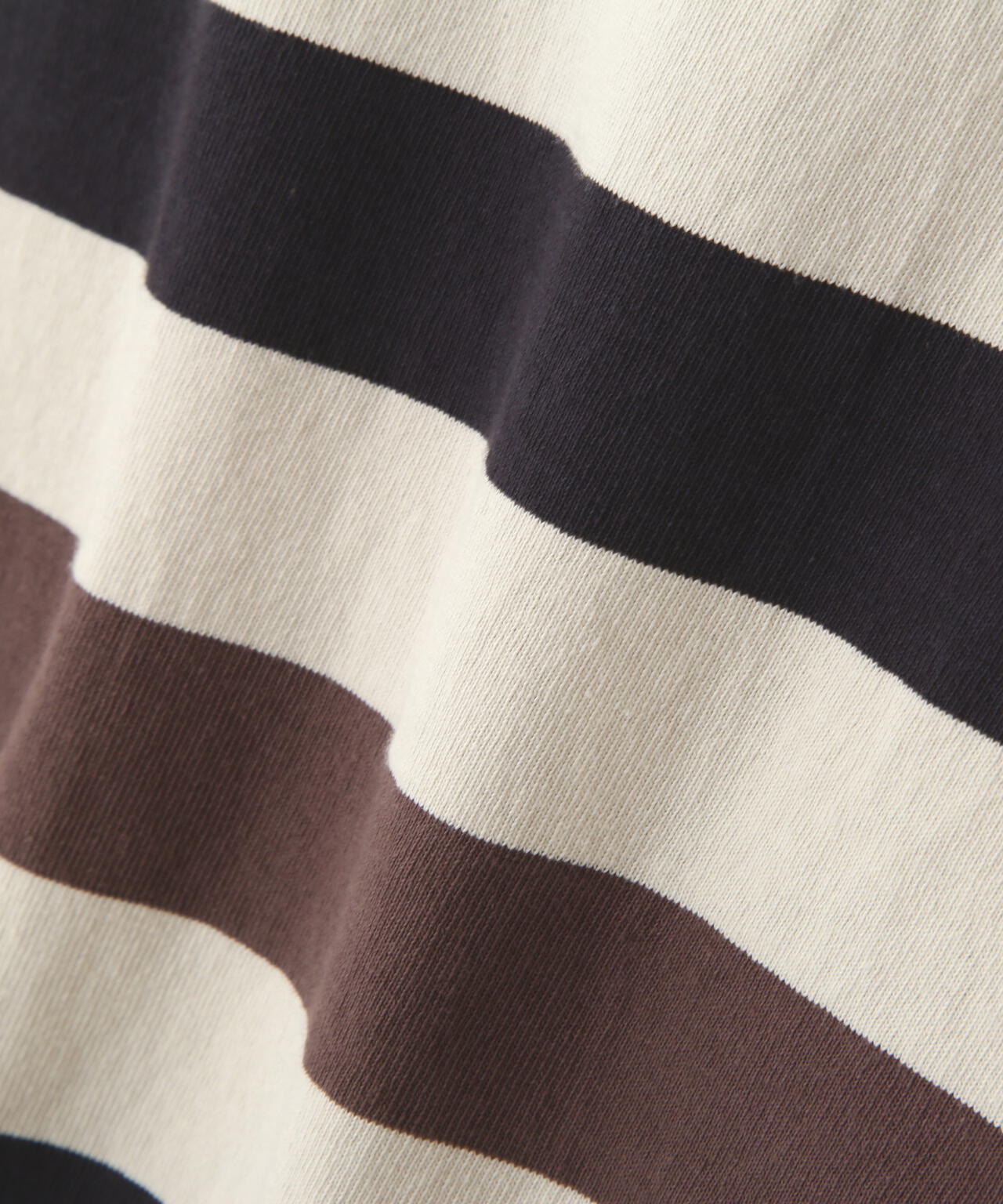 THREE COLOUR BLOCK STRIPE TOP