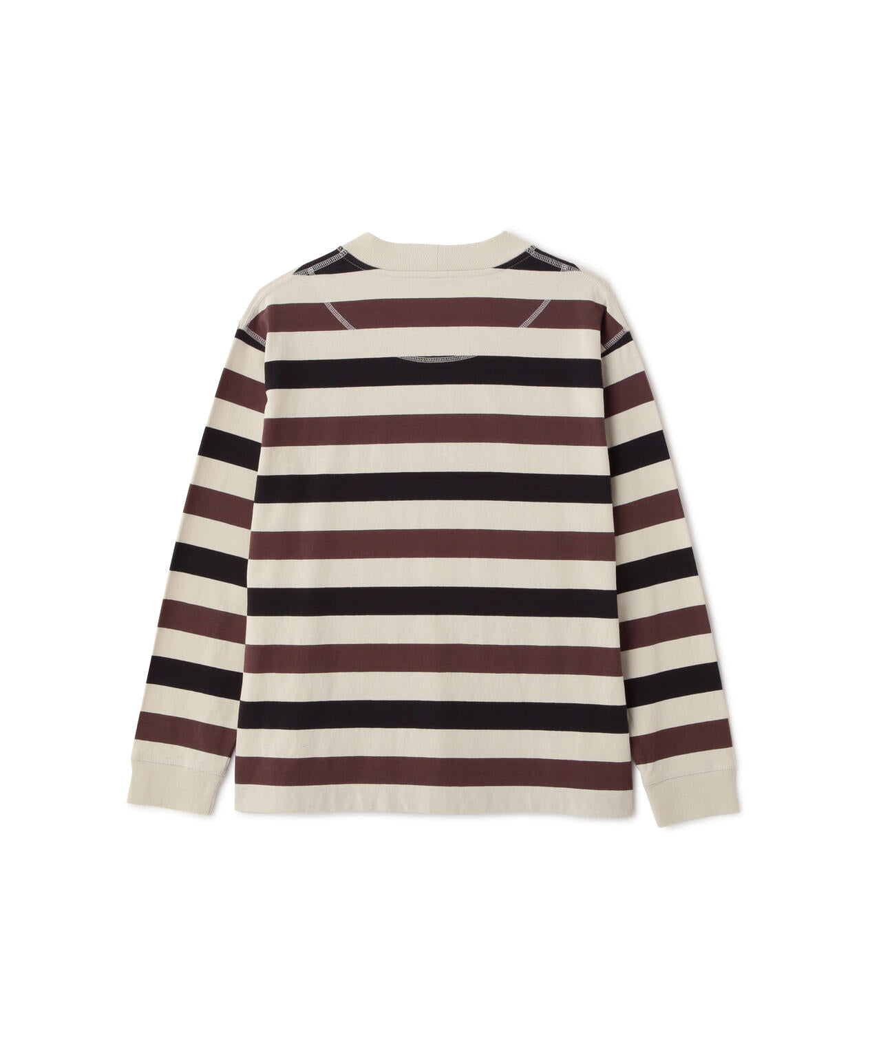 THREE COLOUR BLOCK STRIPE TOP