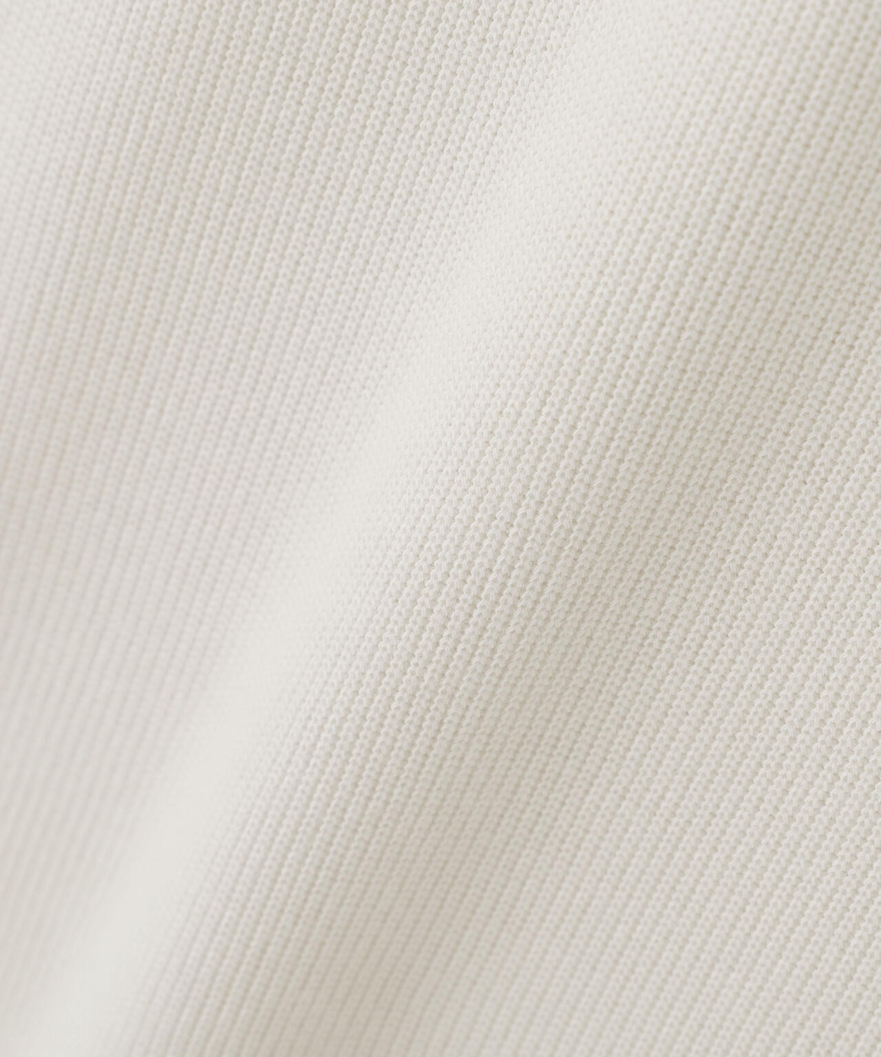 FINE COTTON RIB JERSEY TOP