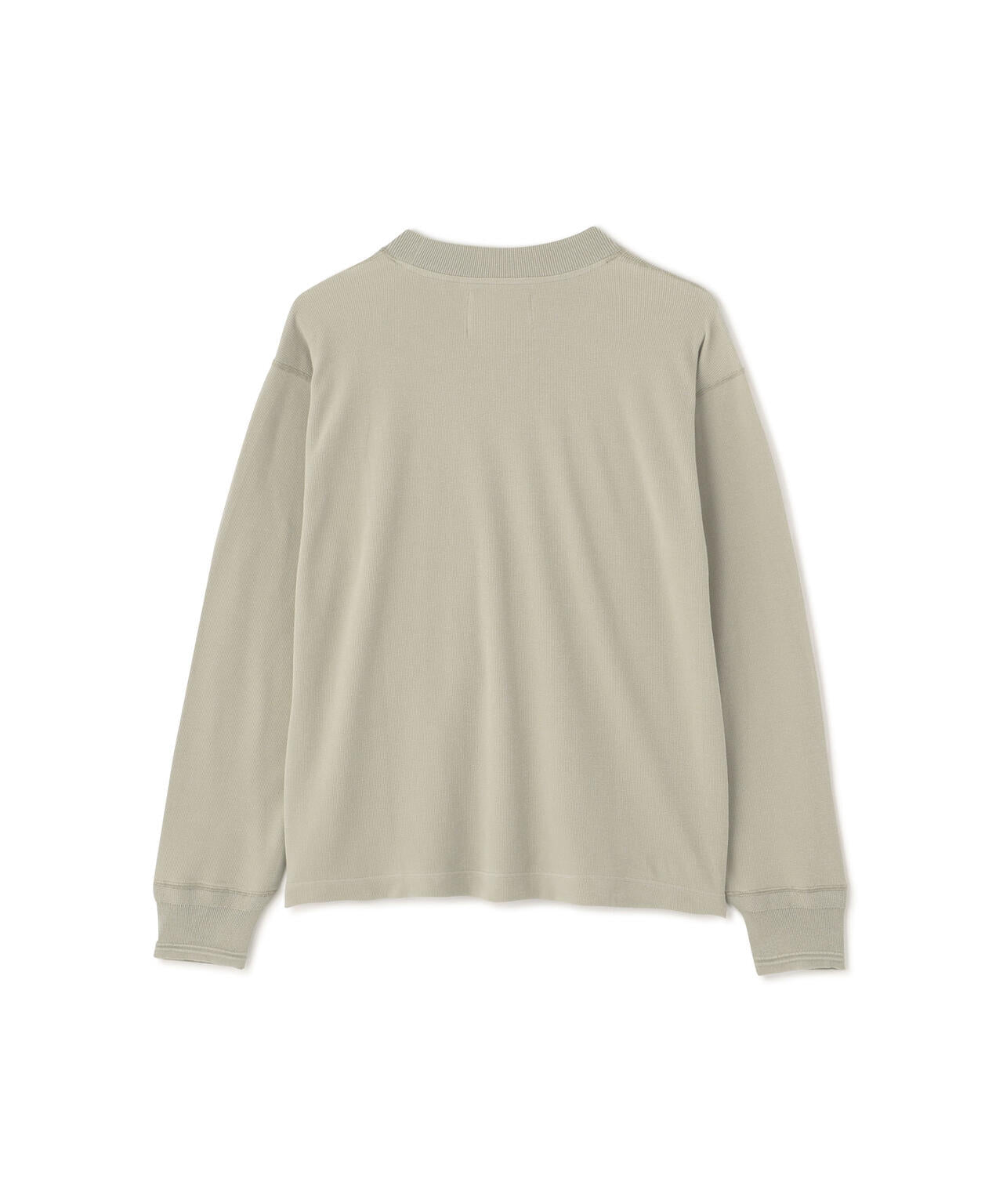 FINE COTTON RIB JERSEY TOP