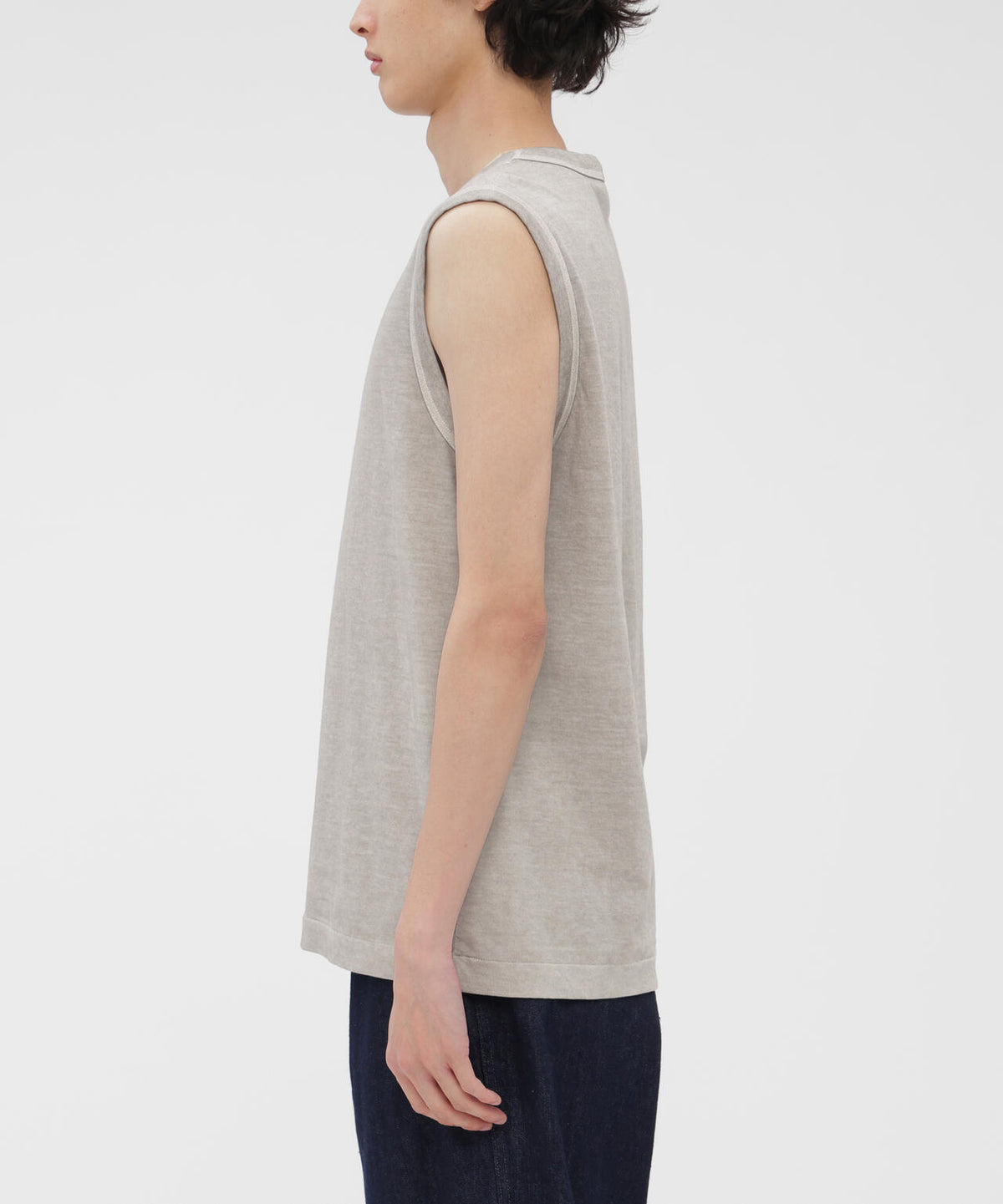 GARMENT DYE BASIC JERSEY TOP