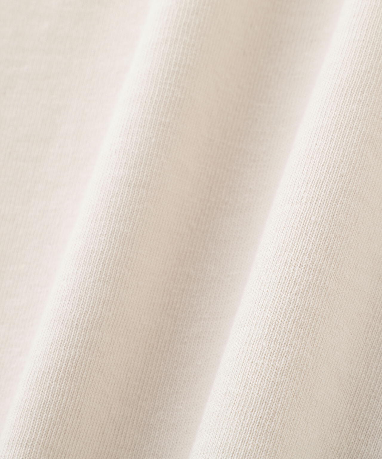 GARMENT DYED TOUGH COTTON LINEN JERSEY TOP