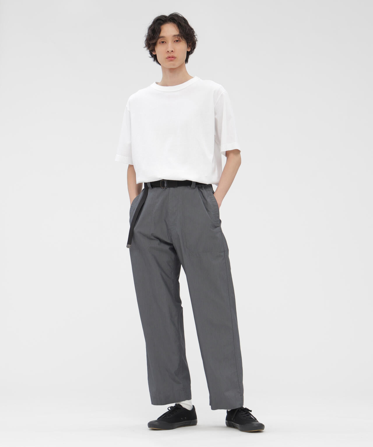 RAW SLUB COTTON JERSEY TOP