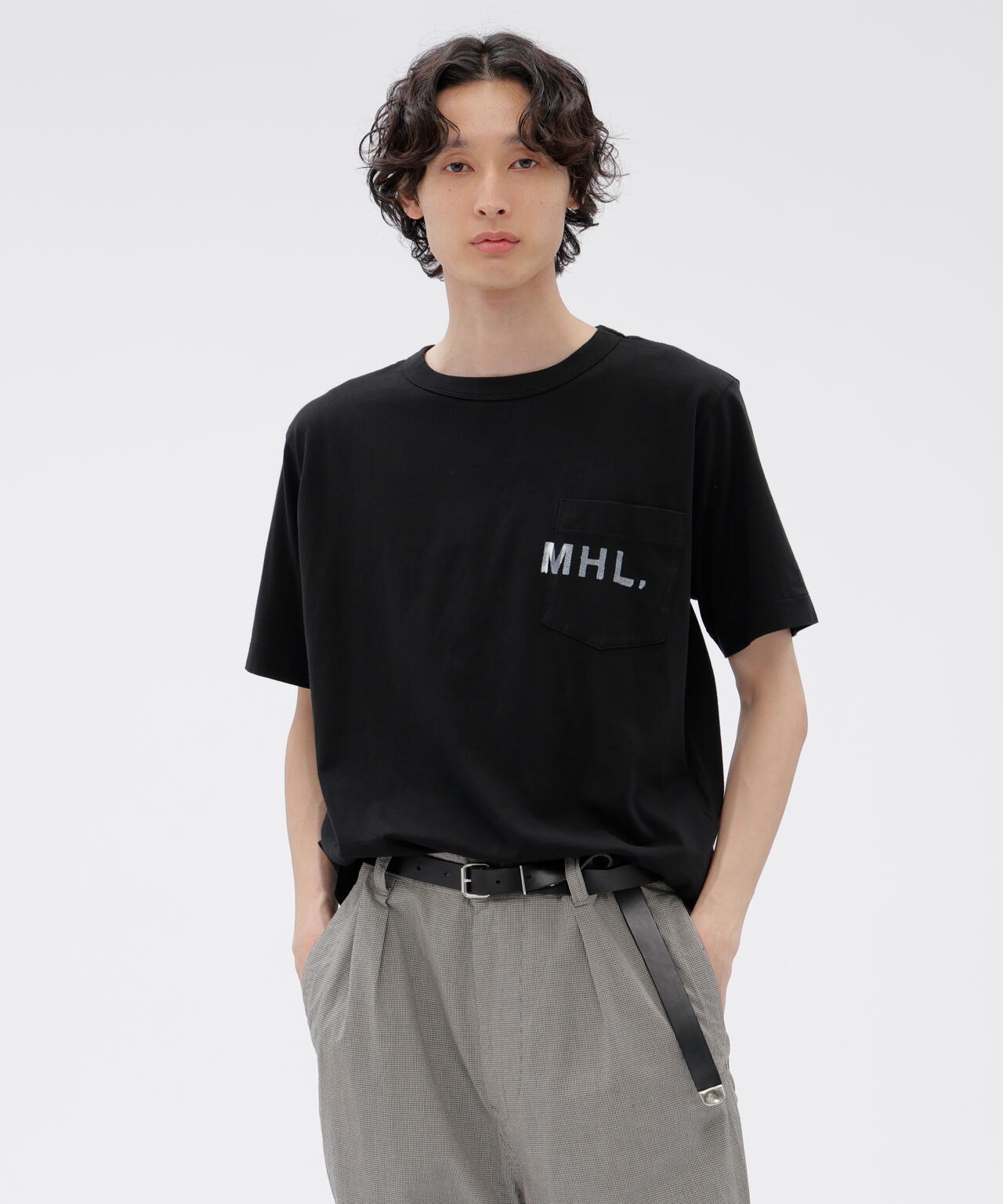 PRINTED COTTON JERSEY TOP