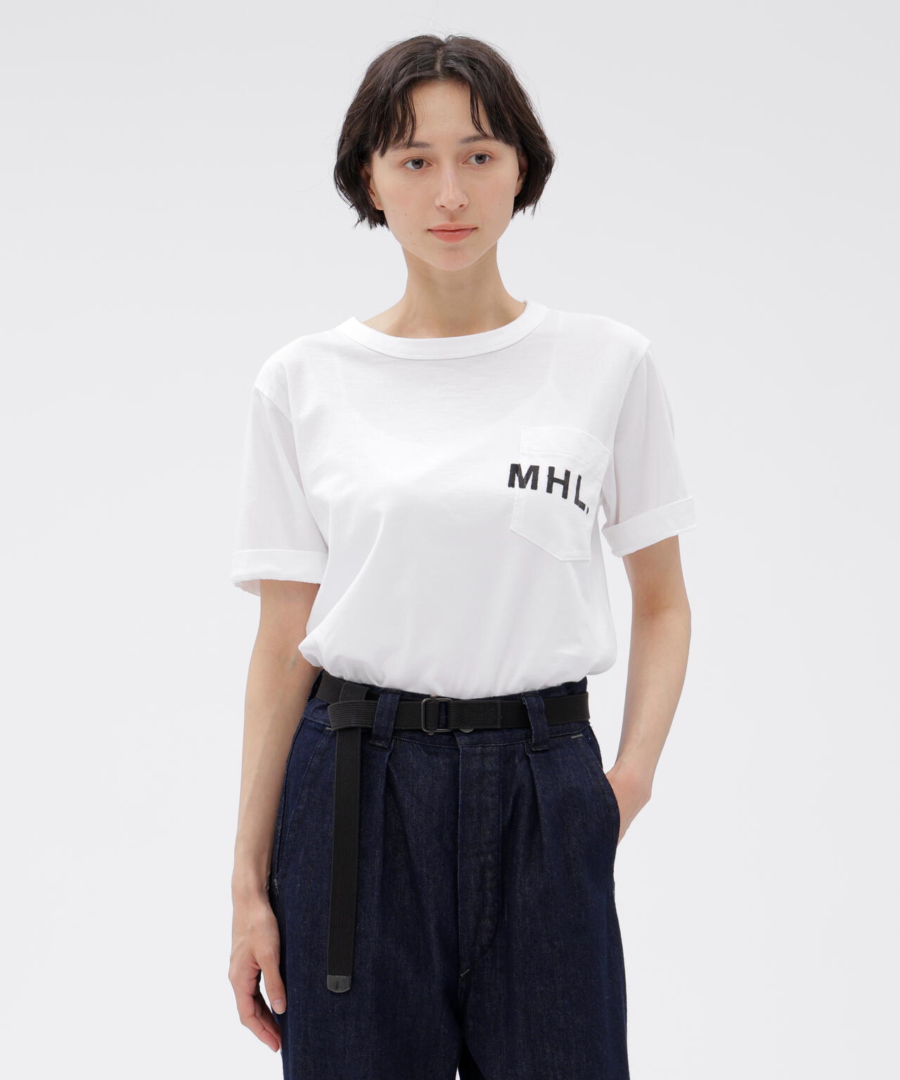 PRINTED COTTON JERSEY TOP