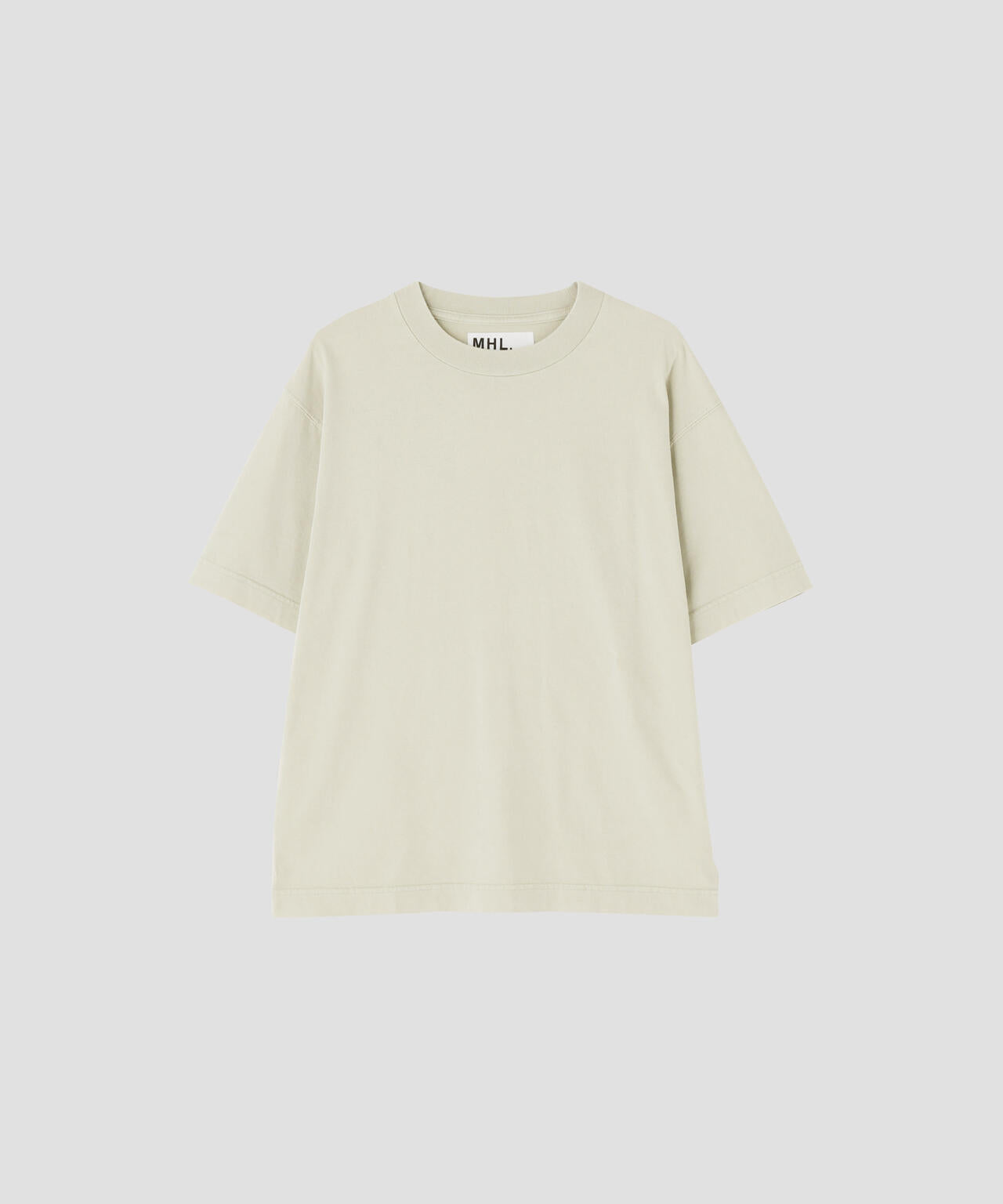 FADED ROUGH COTTON JERSEY TOP