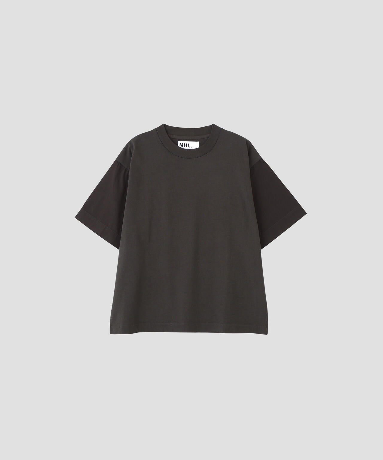 GARMENT DYE COTTON JERSEY TOP