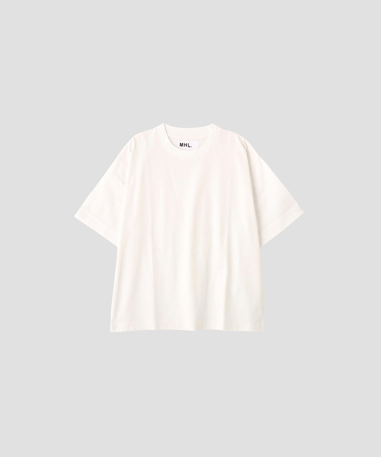 GARMENT DYE COTTON JERSEY TOP