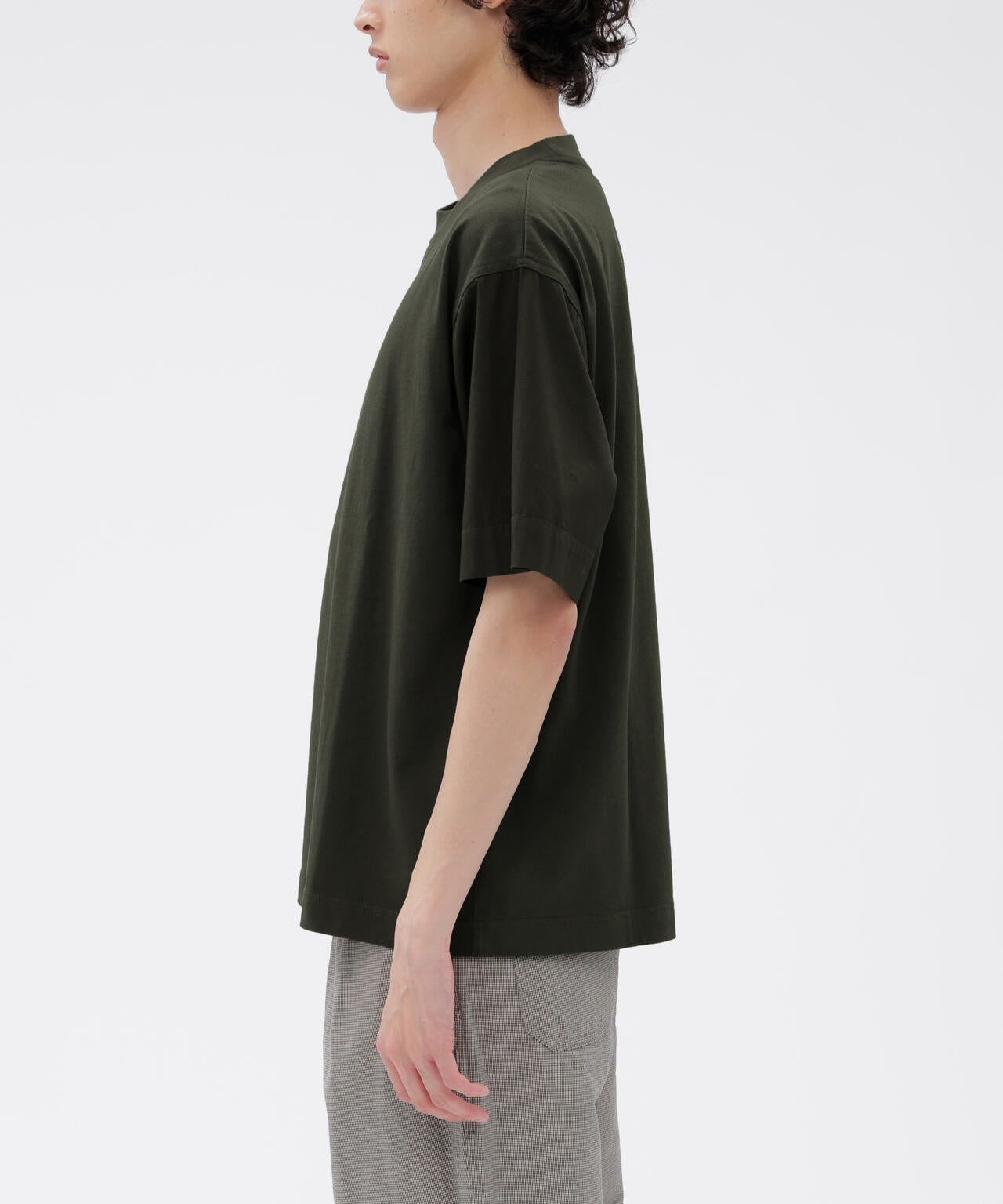 GARMENT DYE COTTON JERSEY TOP
