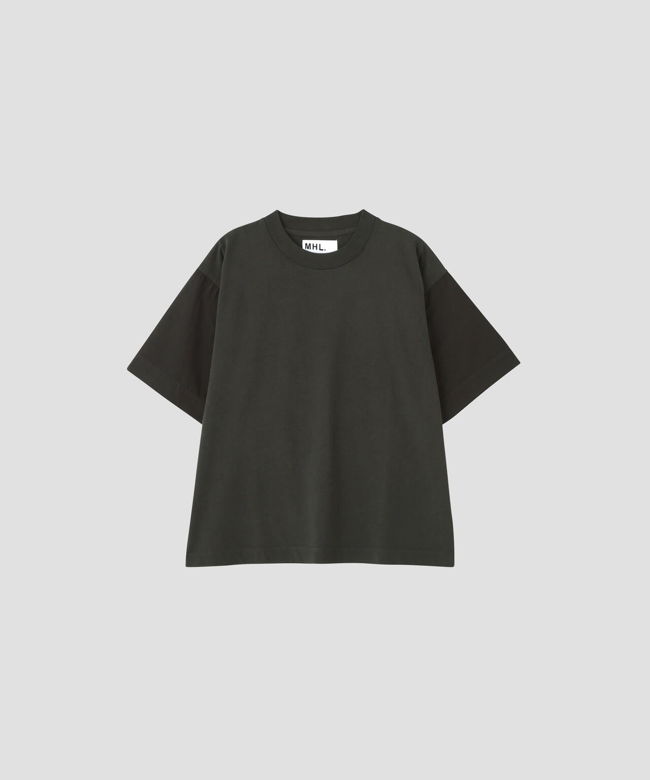 GARMENT DYE COTTON JERSEY TOP