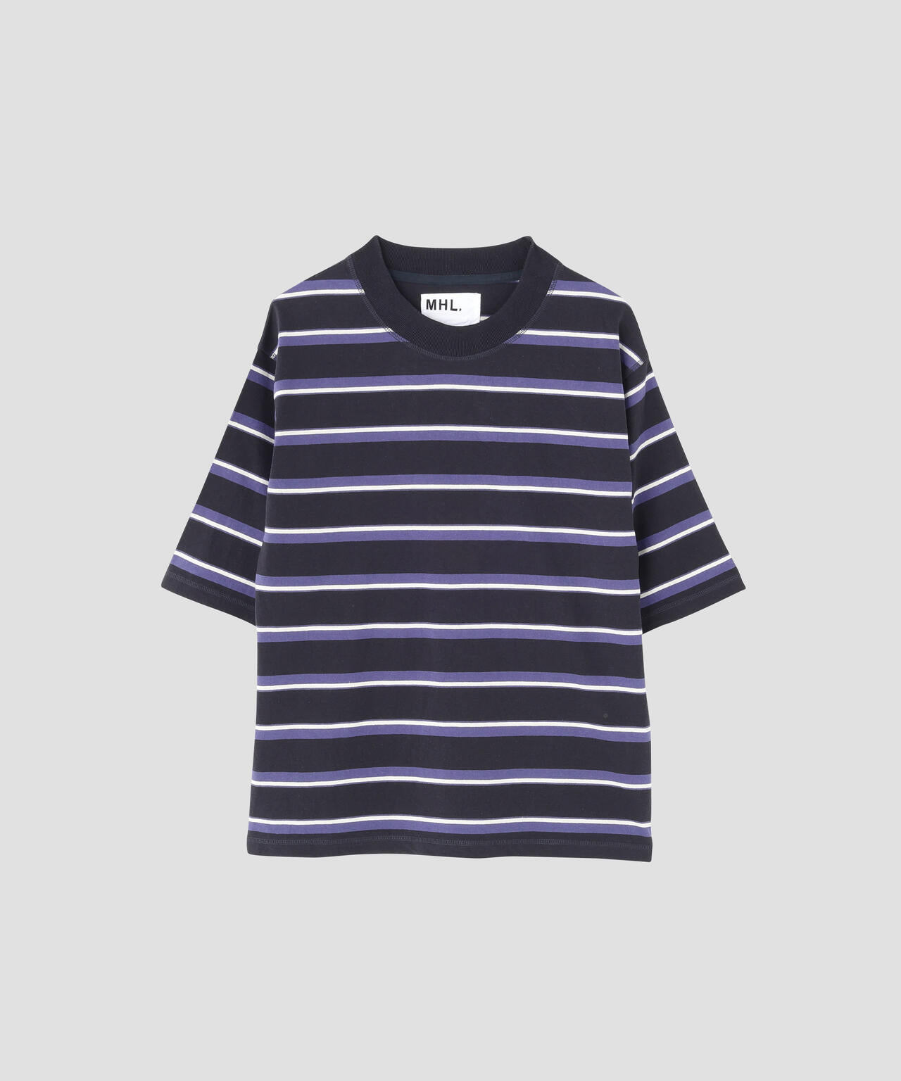 OUTLINE STRIPE JERSEY TOP