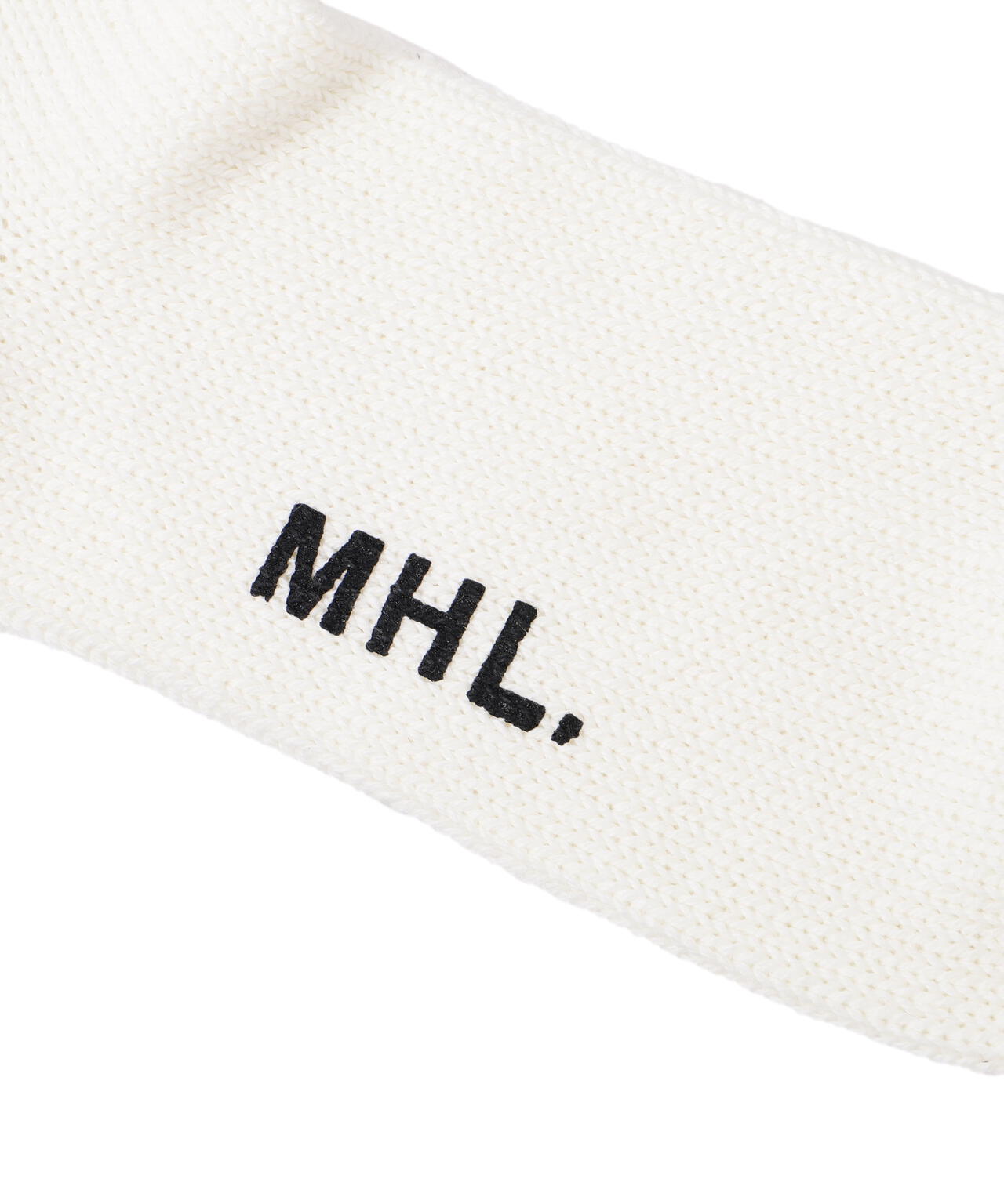 RECYCLED COTTON RIB SOCKS