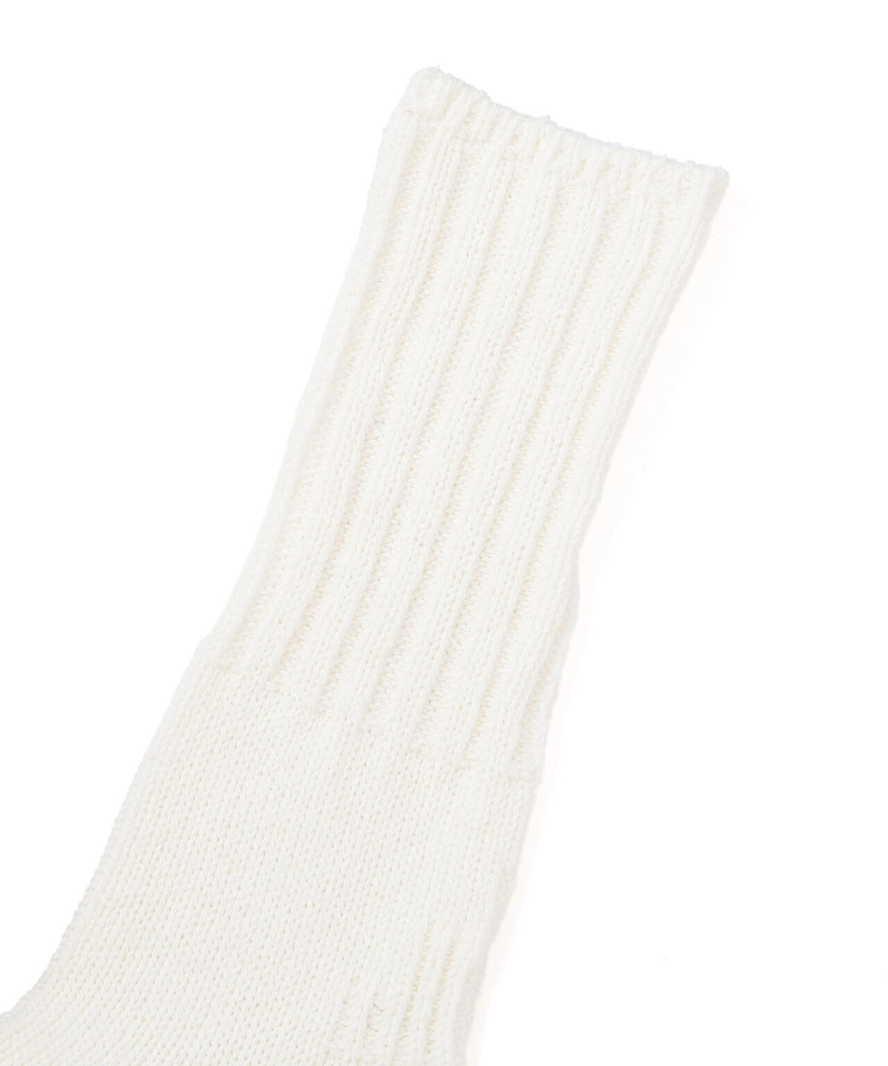 RECYCLED COTTON RIB SOCKS