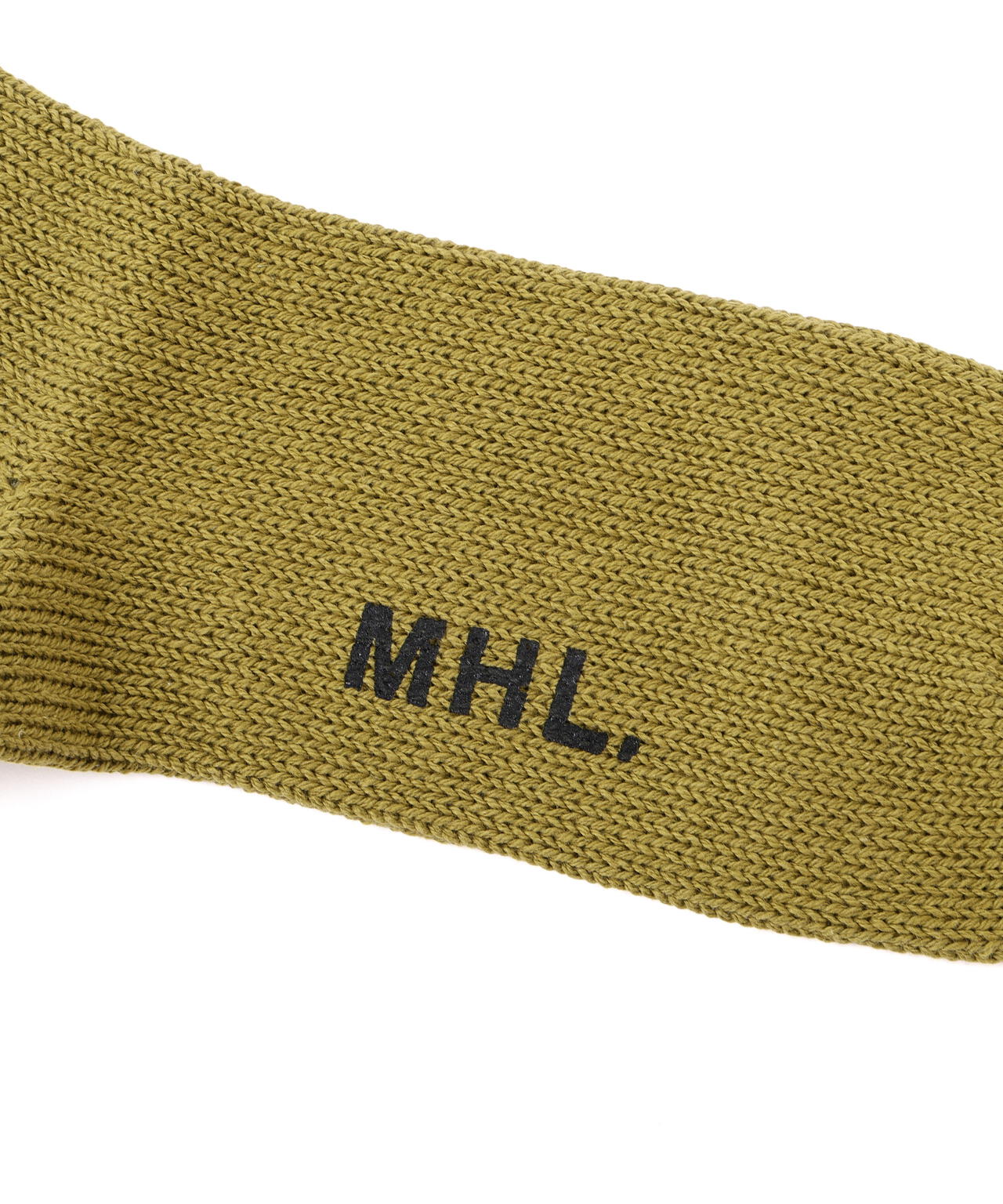 RECYCLED COTTON RIB SOCKS