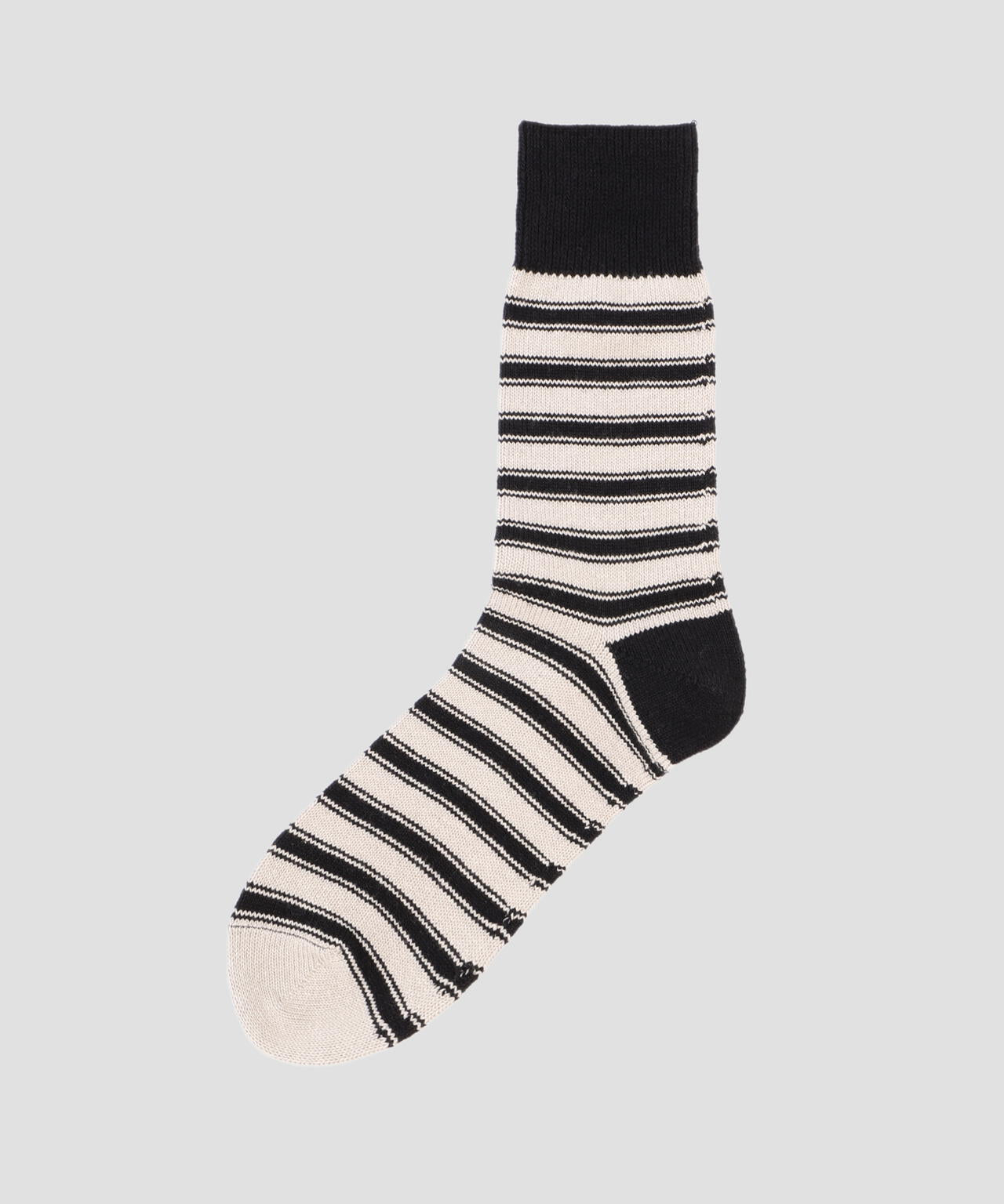 NARROW STRIPE COTTON SOCKS