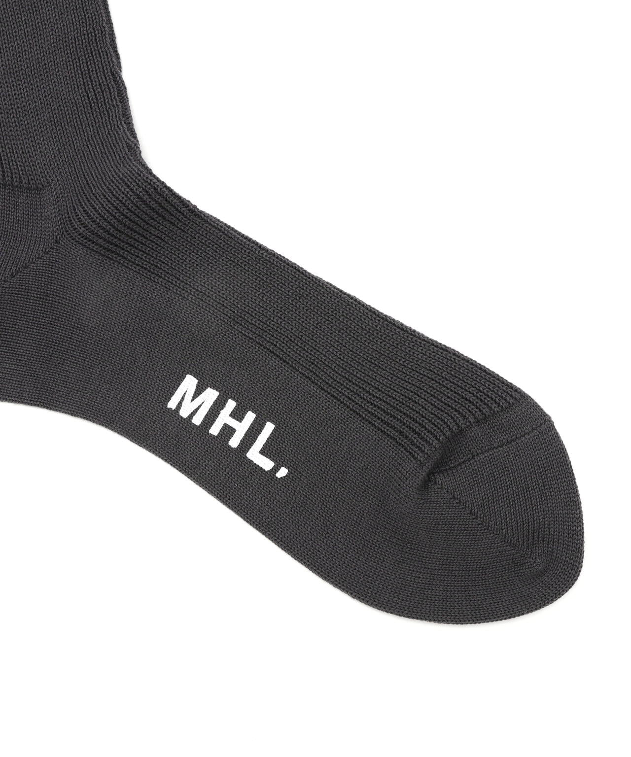 FINE COTTON RIB SOCKS