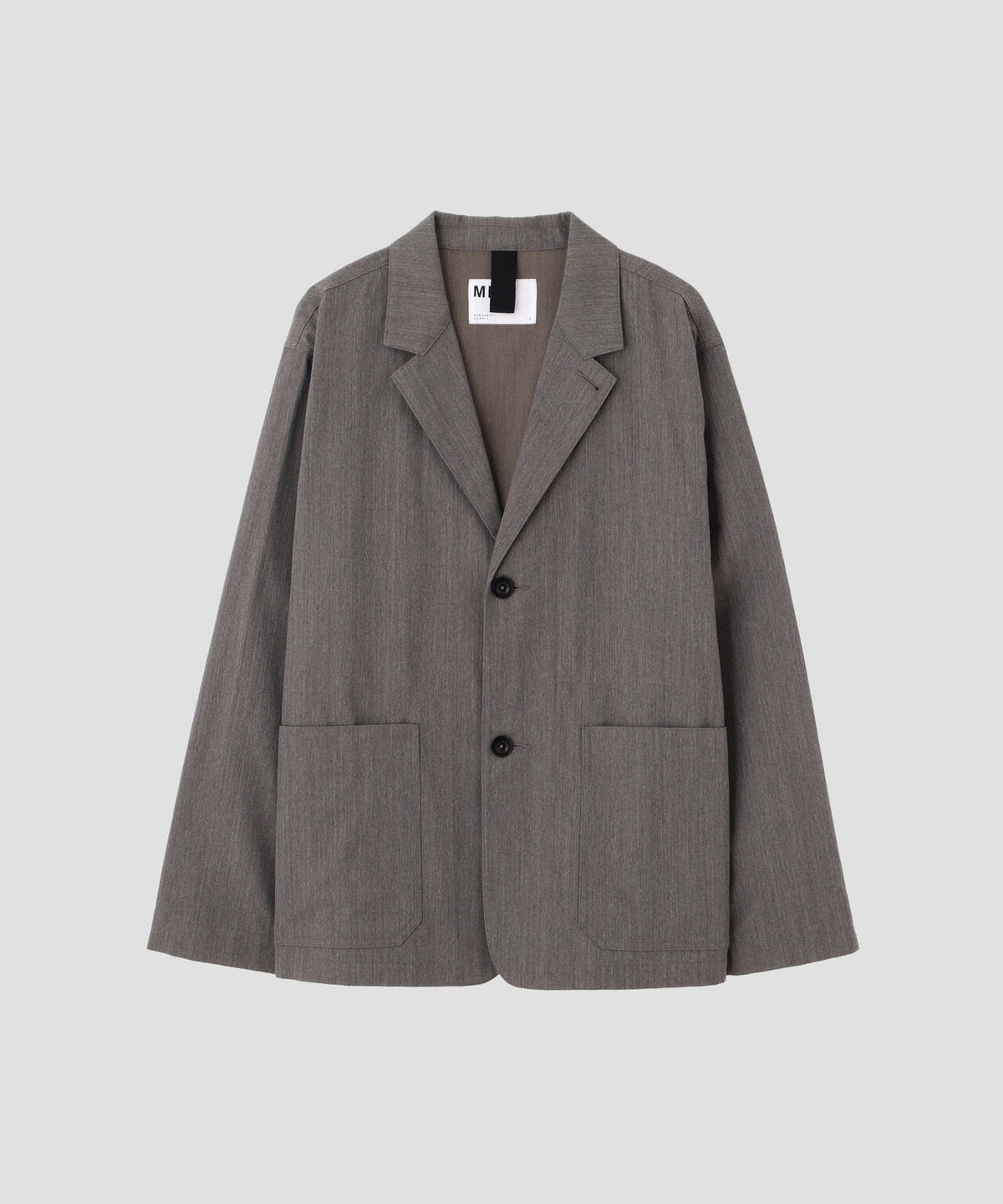 WOOL COTTON TWILL JACKET