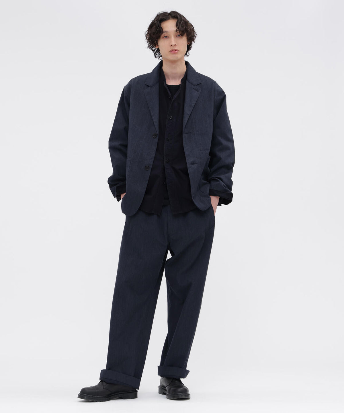 WOOL COTTON TWILL JACKET
