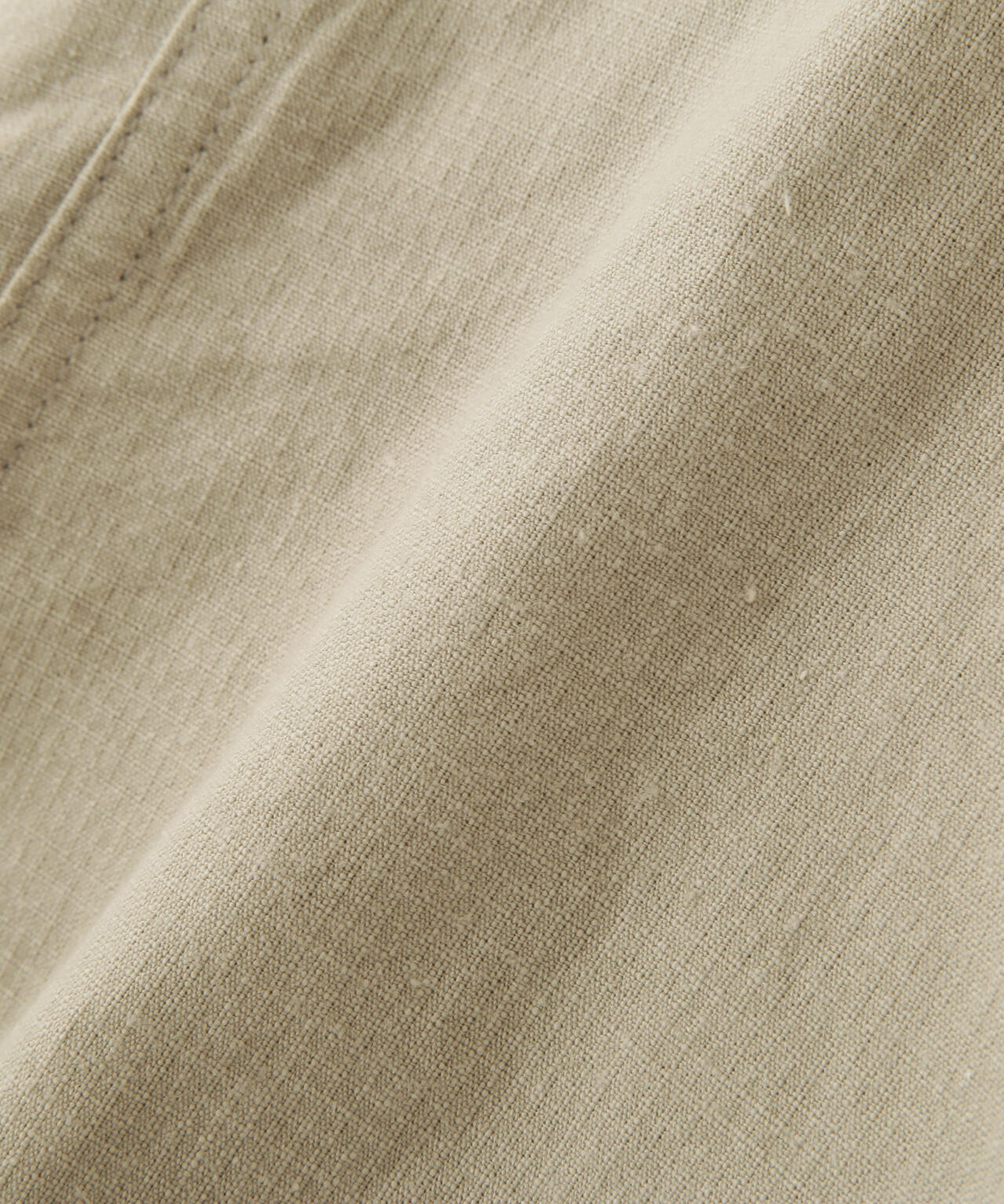 COTTON LINEN TINY RIPSTOP TROUSERS