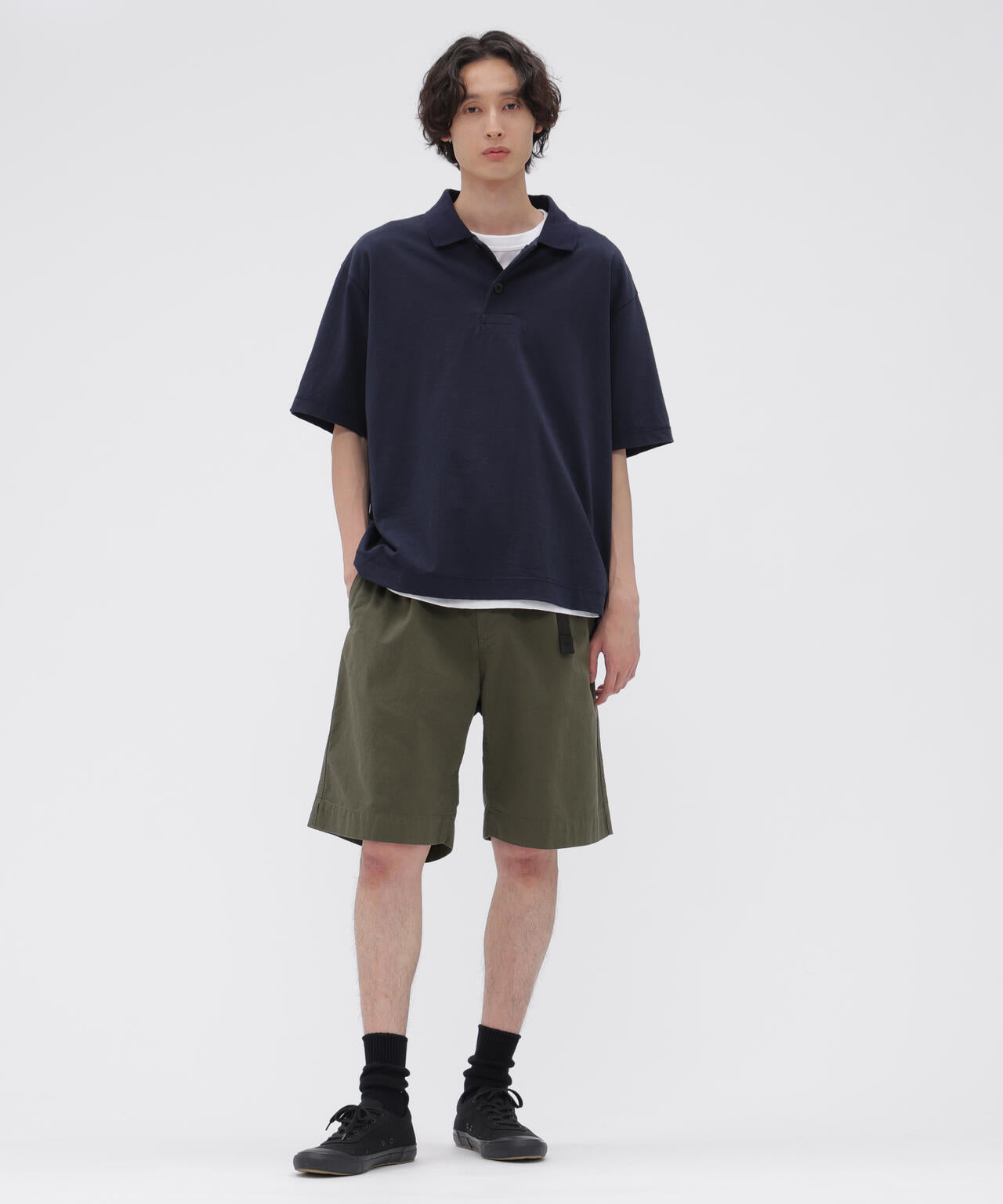 COTTON LINEN TINY RIPSTOP TROUSERS