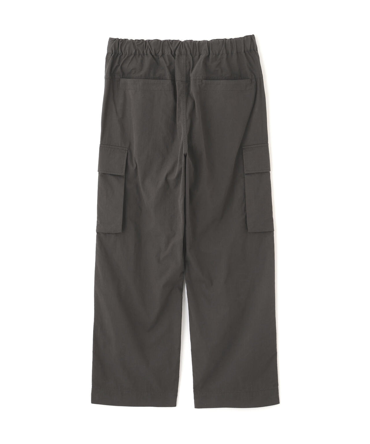 WASHED COTTON NYLON TROUSERS
