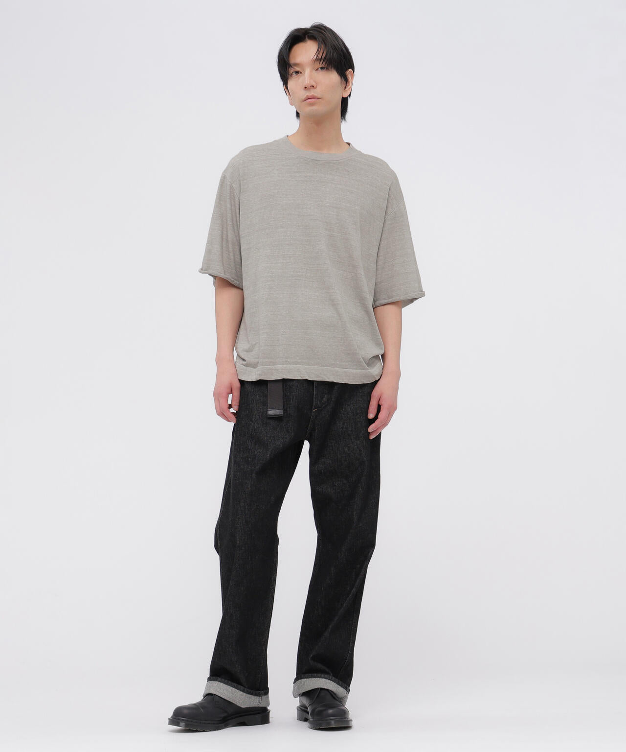 CANTON BLACK DENIM TROUSERS