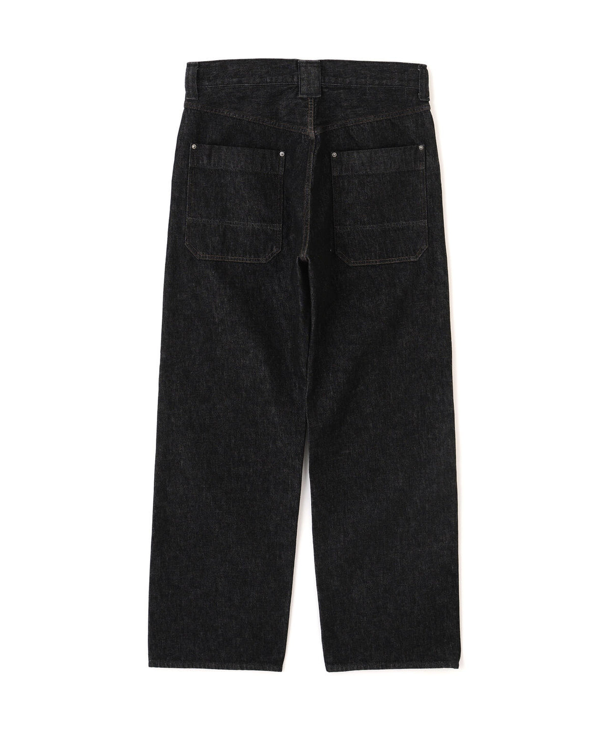 CANTON BLACK DENIM TROUSERS