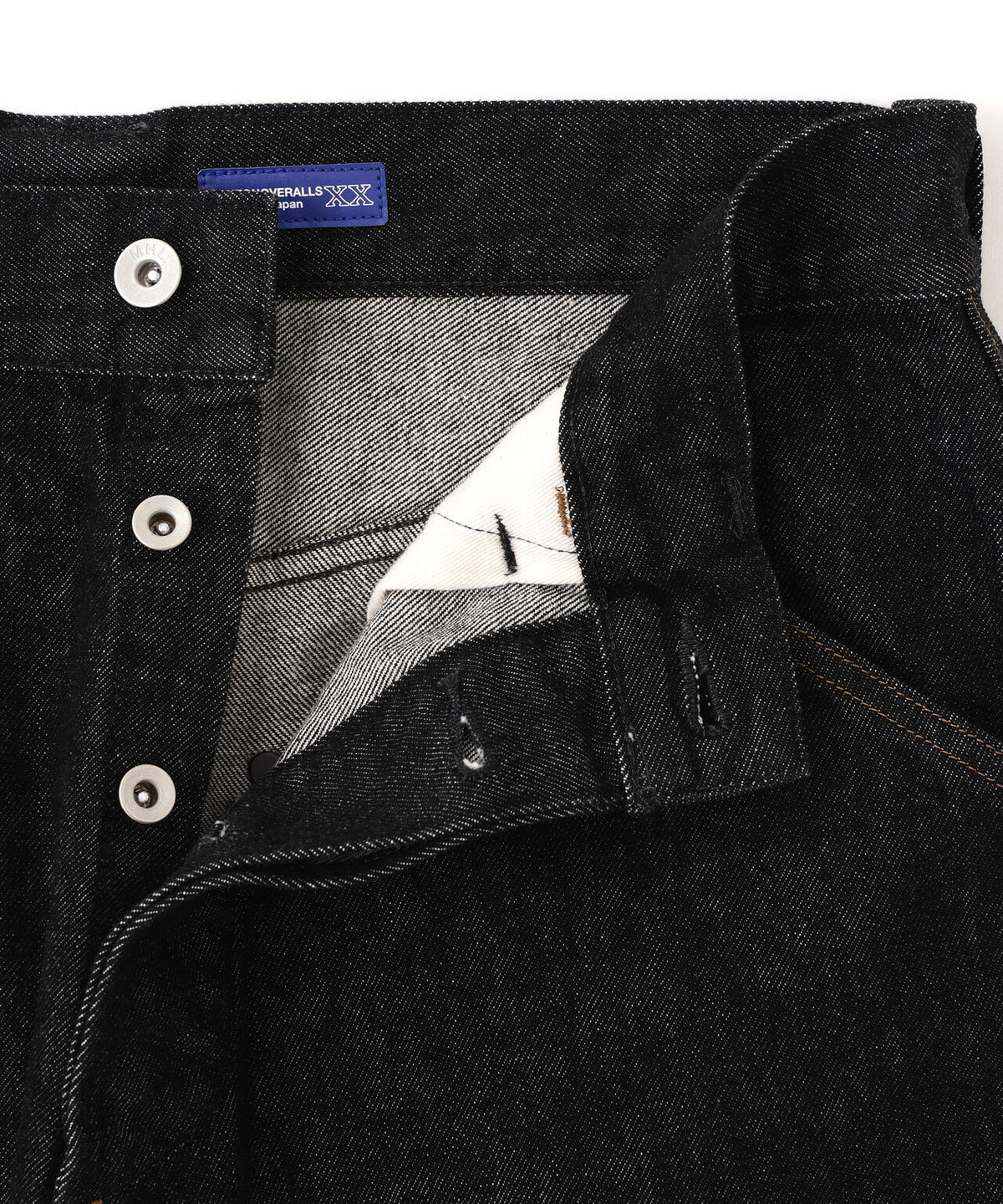 CANTON BLACK DENIM TROUSERS